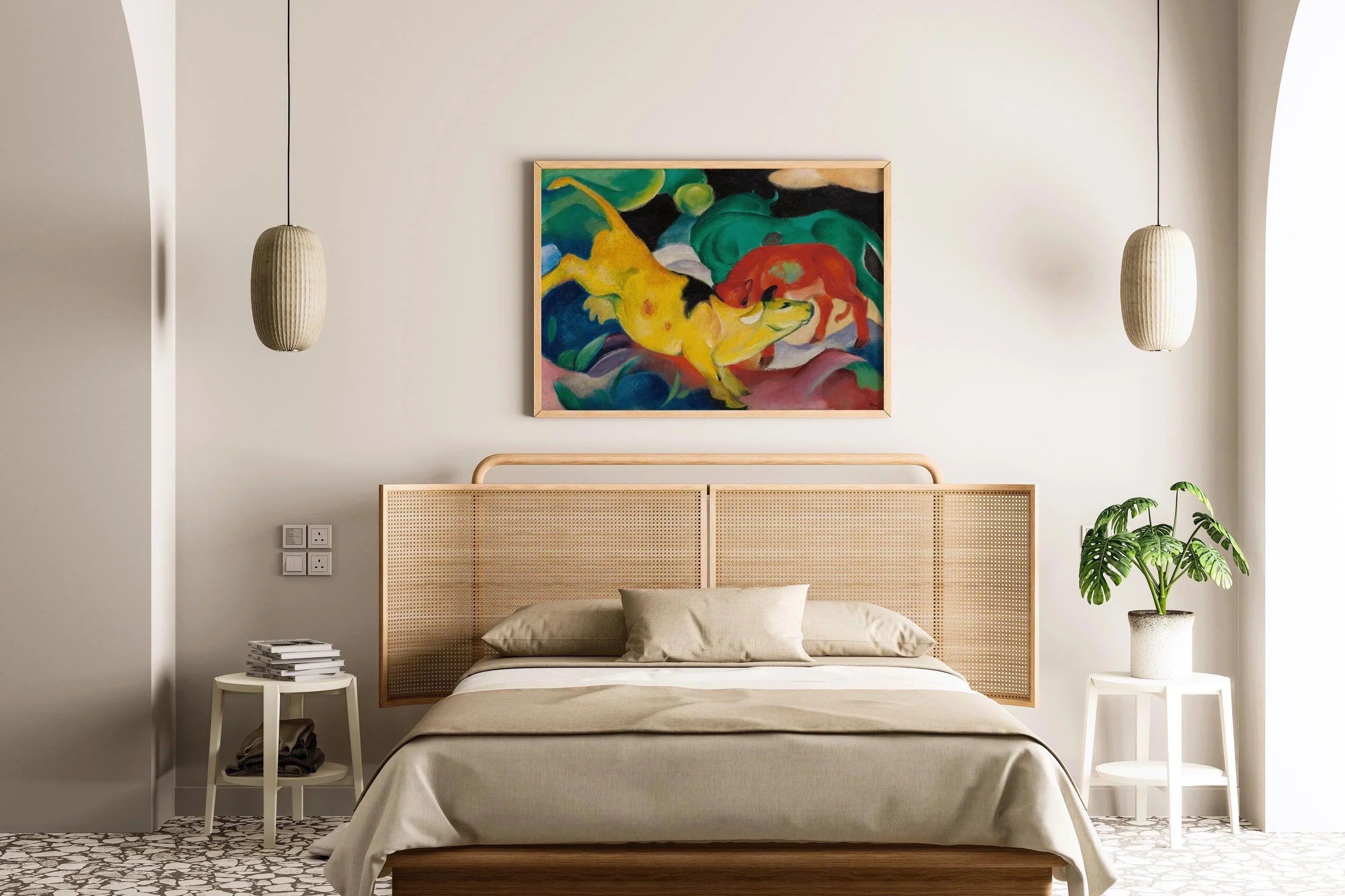 Franz Marc - Yellow Cow | A Bold & Vibrant Expressionist Masterpiece to Transform Your Space