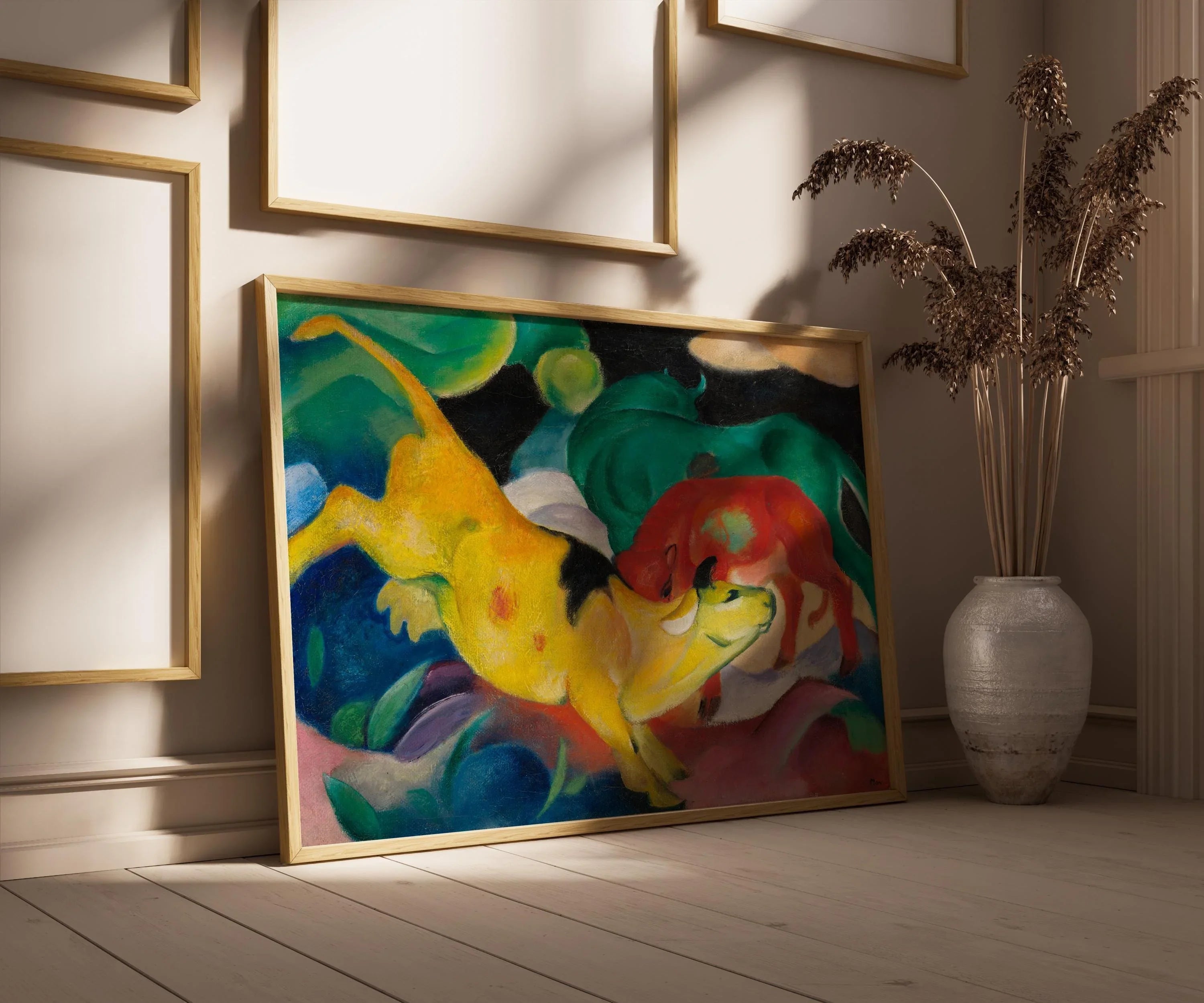 Franz Marc - Yellow Cow | A Bold & Vibrant Expressionist Masterpiece to Transform Your Space