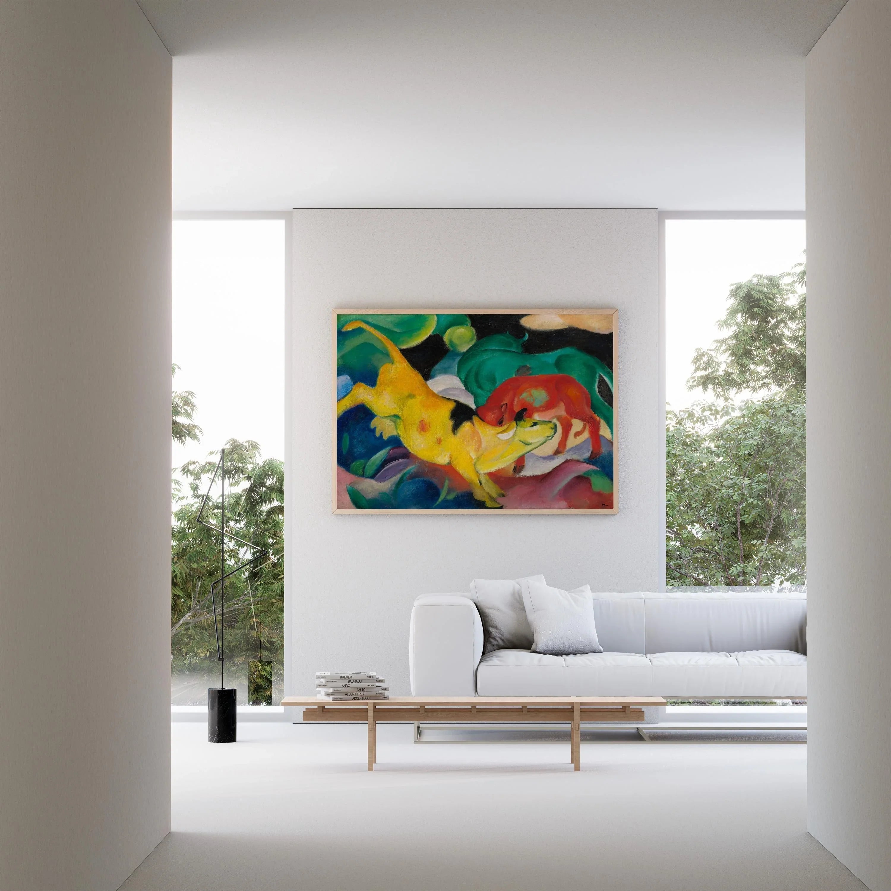 Franz Marc - Yellow Cow | A Bold & Vibrant Expressionist Masterpiece to Transform Your Space
