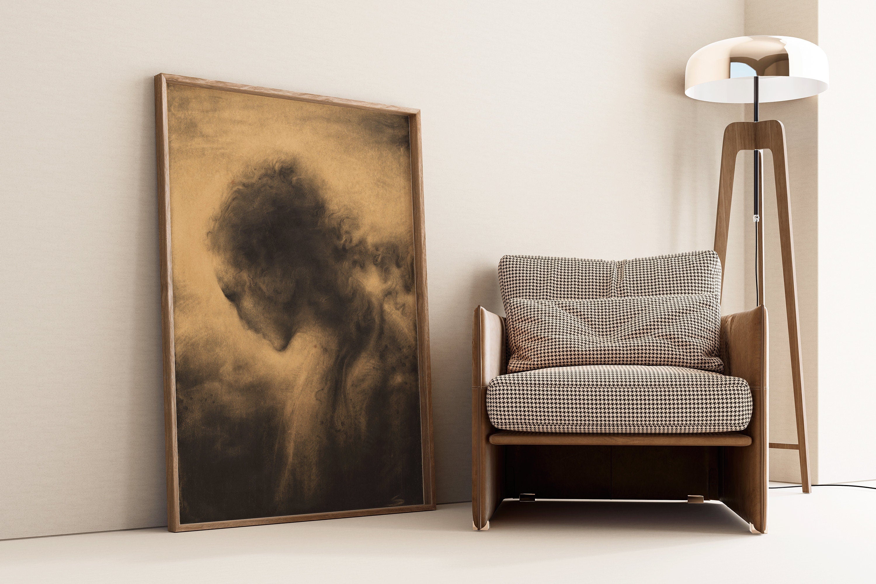 Franz Stamkart - Contemplatie | Famous Surreal Symbolist Art | Available framed or unframed - 9ArtPrints