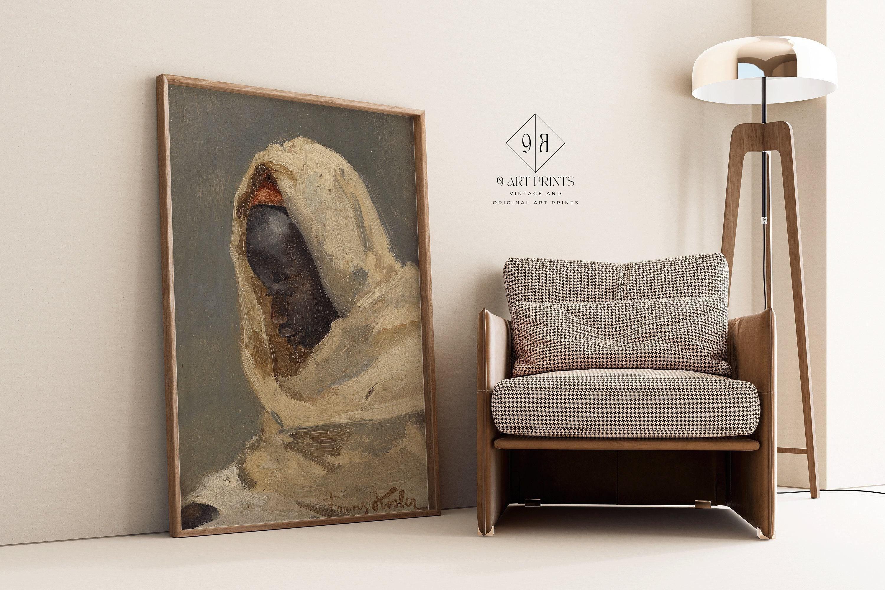 Franz Xaver Kosler - A Bedouin Man | Famous Orientalist Art