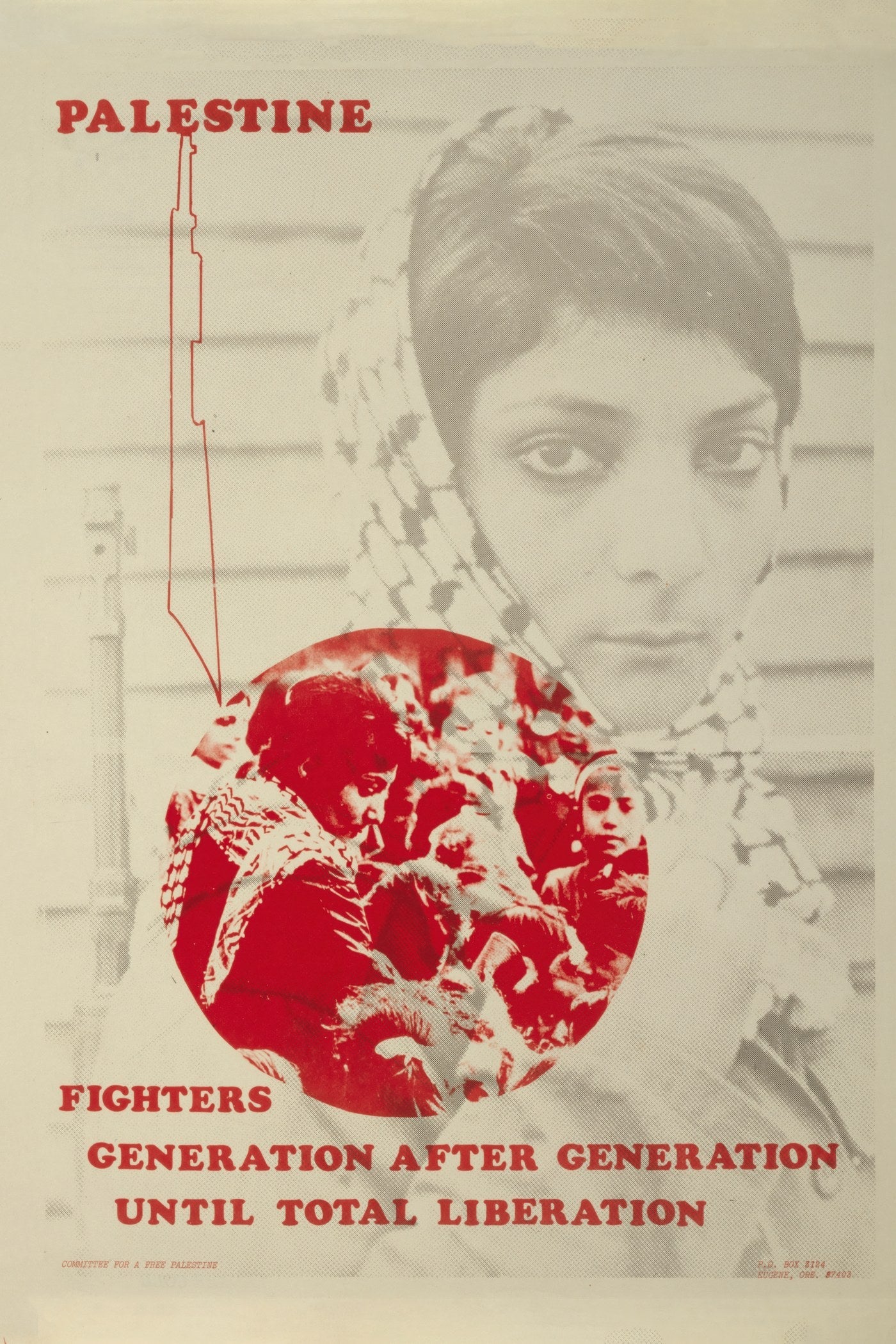 Free Palestine Poster - Leila Khaled (Fundraiser Item) | Liberation Art Print available handframed or unframed - 9ArtPrints