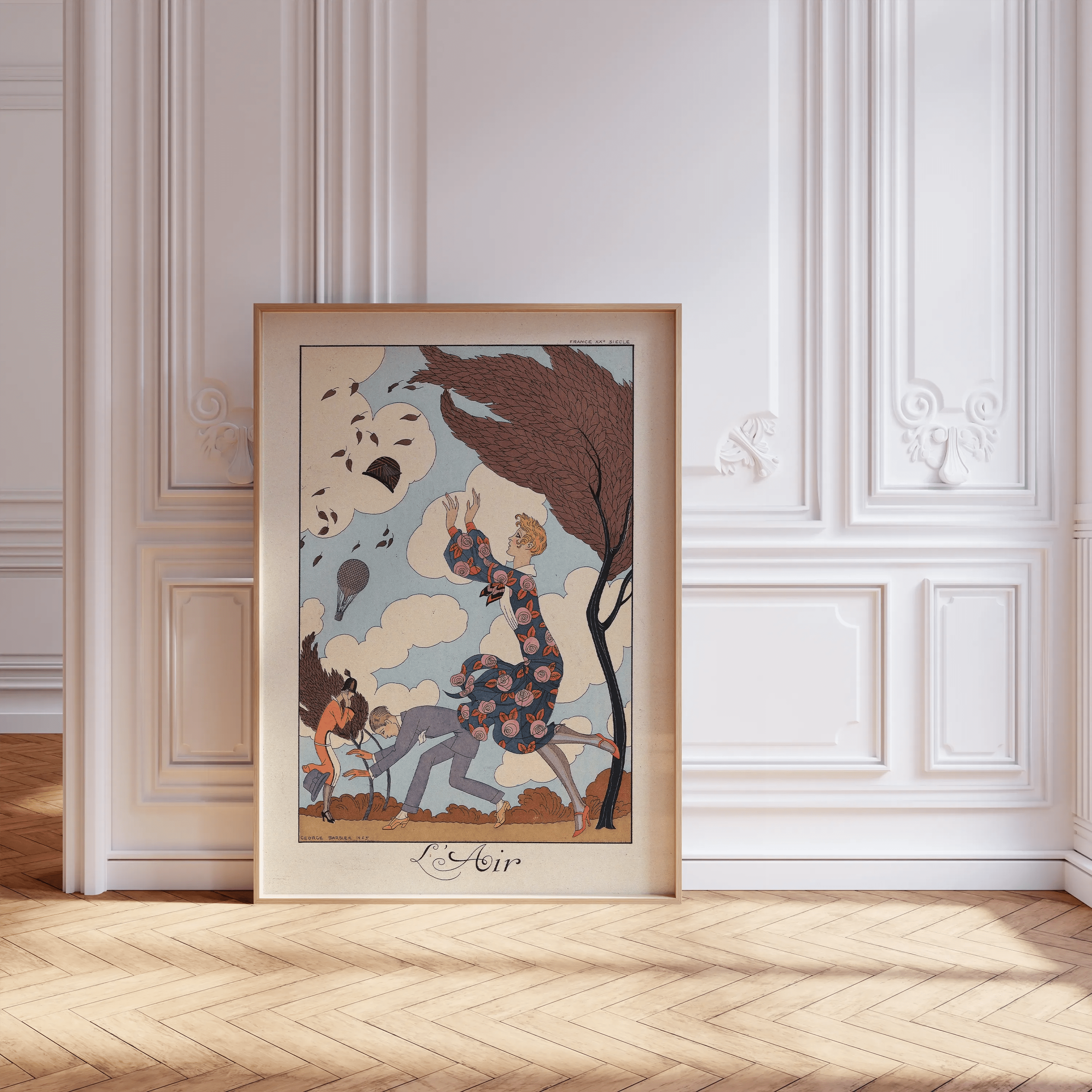George Barbier - L'Air - 9ArtPrints