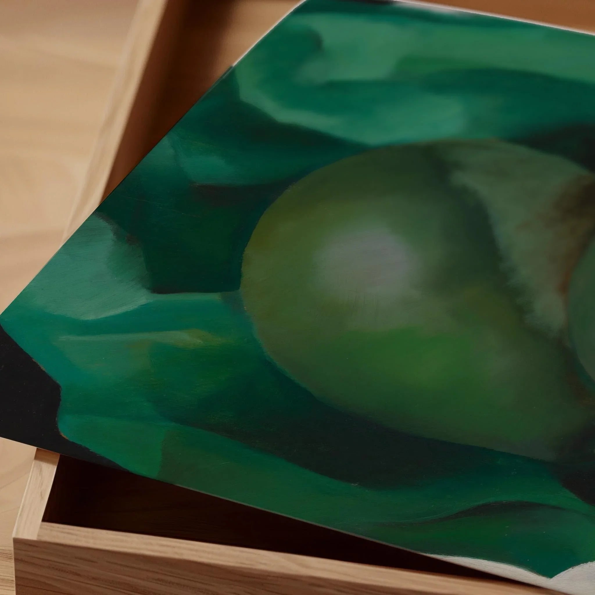 Georgia O'Keeffe - Alligator Pears | The Gorgeous, Intensely Green Painting in Glorious Giclee Print