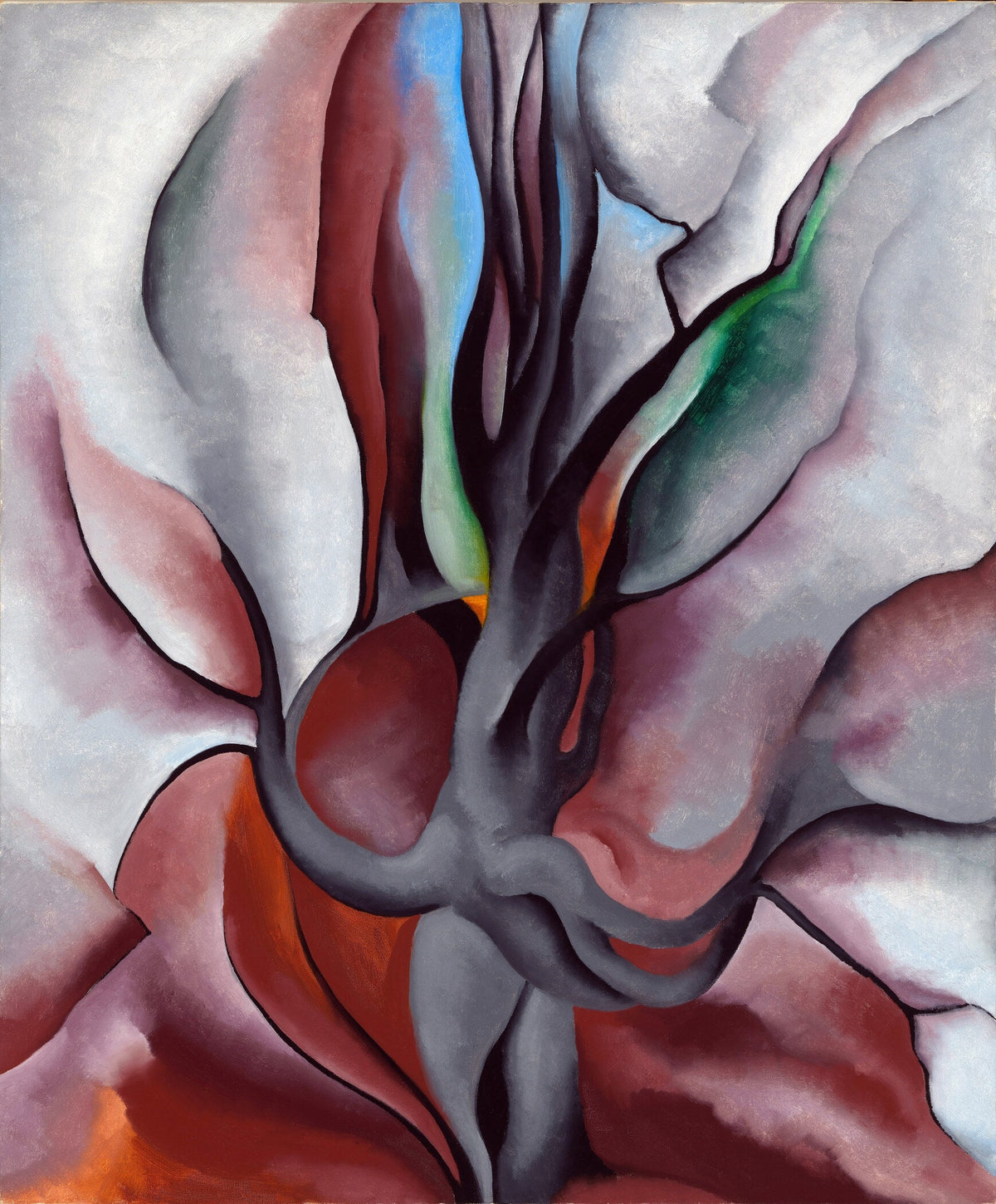 Georgia O'Keeffe — Autumn Trees | Fine Art Print - 9ArtPrints