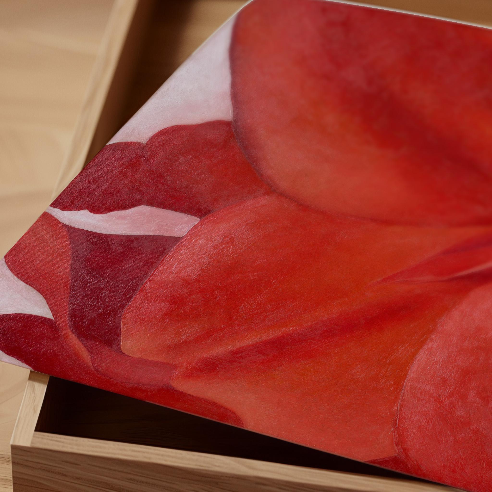 Georgia O'Keeffe - Red Cannas | The Astonishing Flower Painting in Glorious Giclée Print (available handframed or unframed) - 9ArtPrints