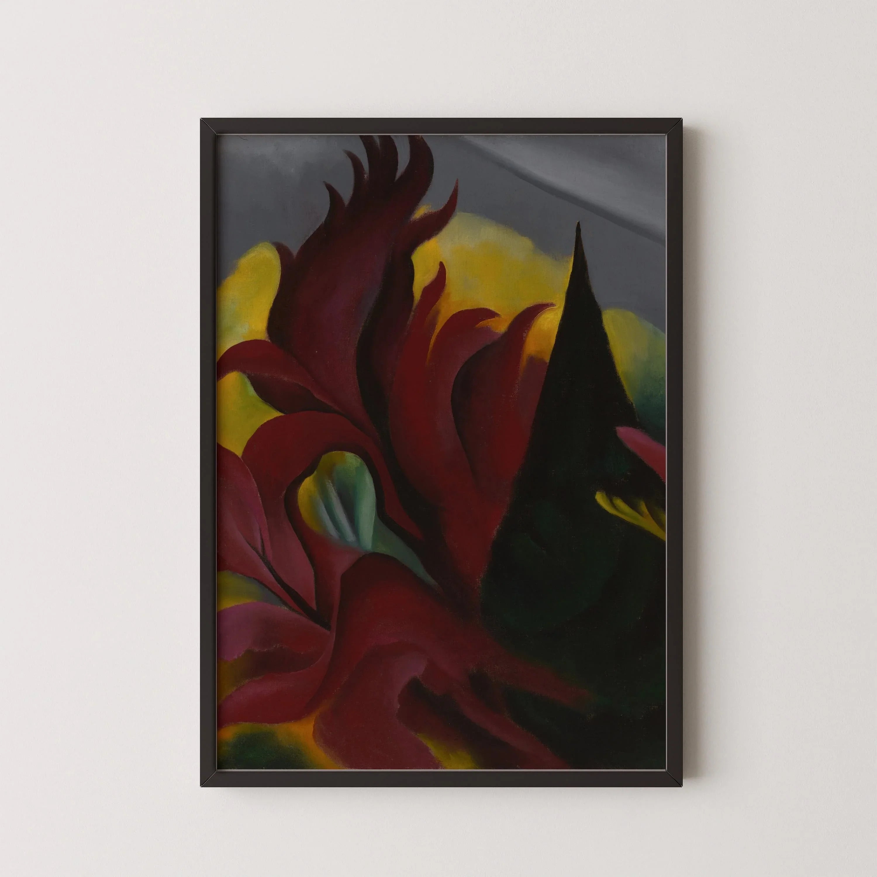 Georgia O'Keeffe - Red Maple | The Astonishing Painting in Glorious Giclee Print