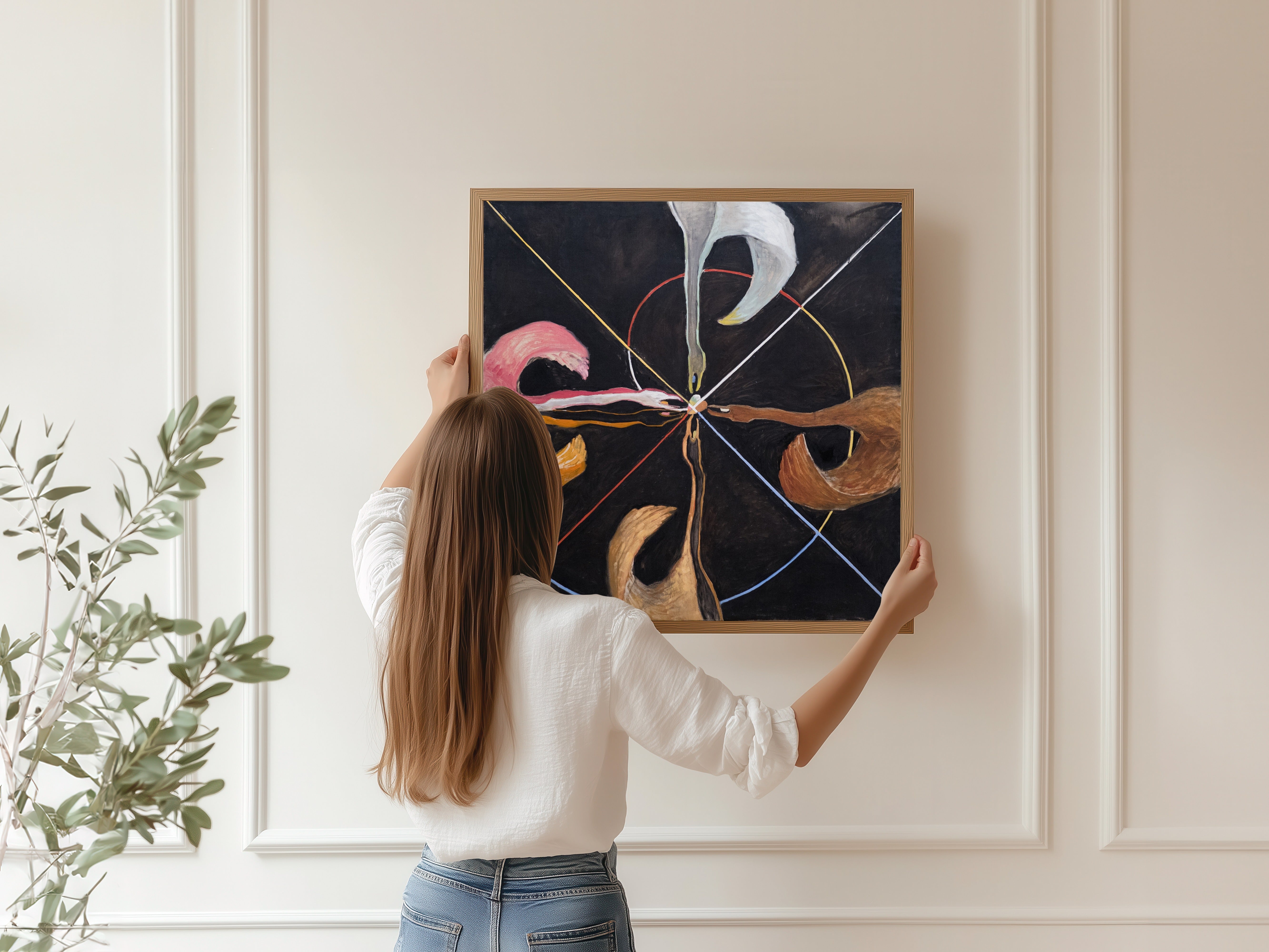 Hilma af Klint — The Swan, No. 7, Group IX-SUW | Fine Art Print