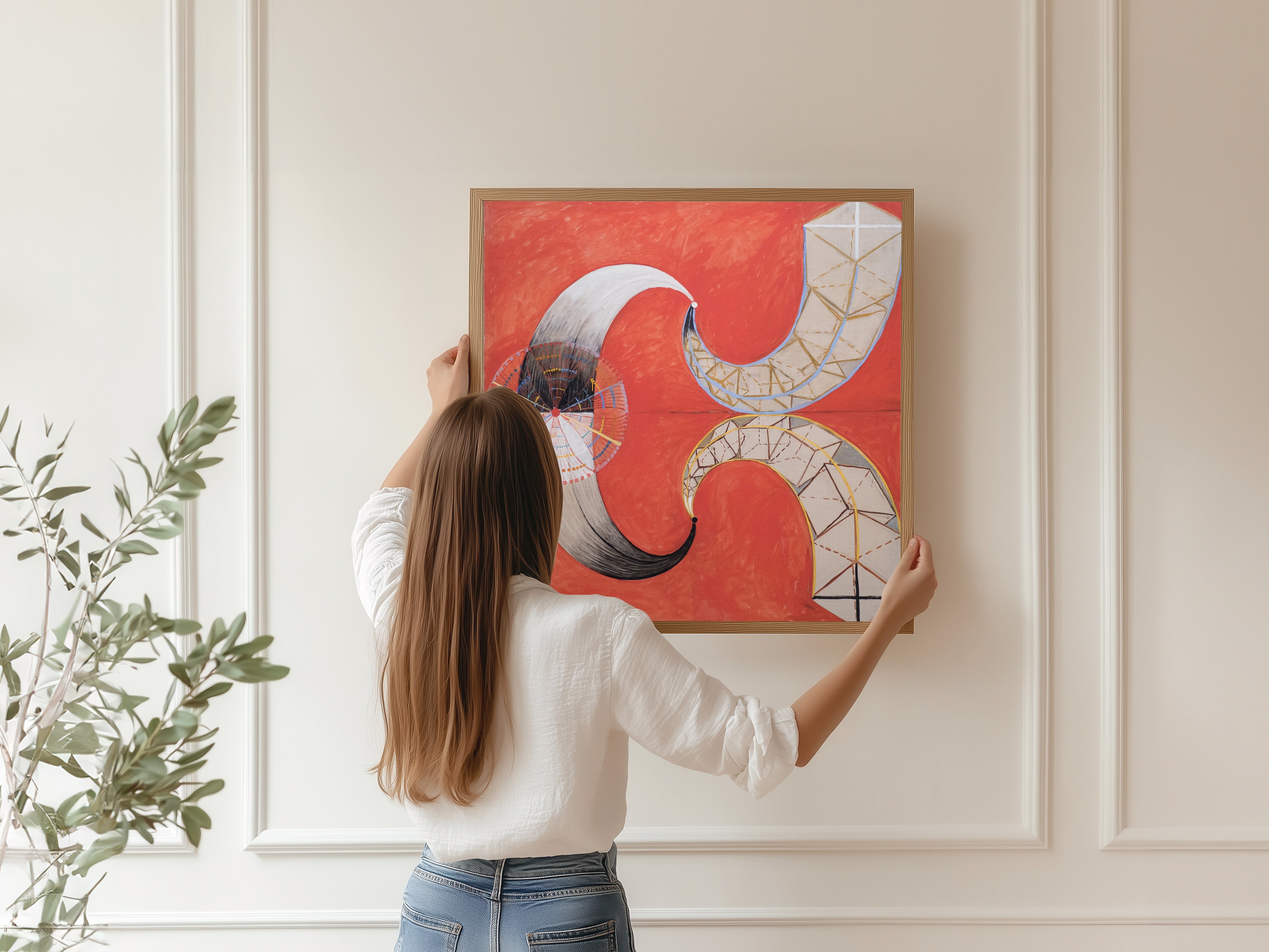 Hilma af Klint — The Swan, No. 9, Group IX-SUW | Fine Art Print
