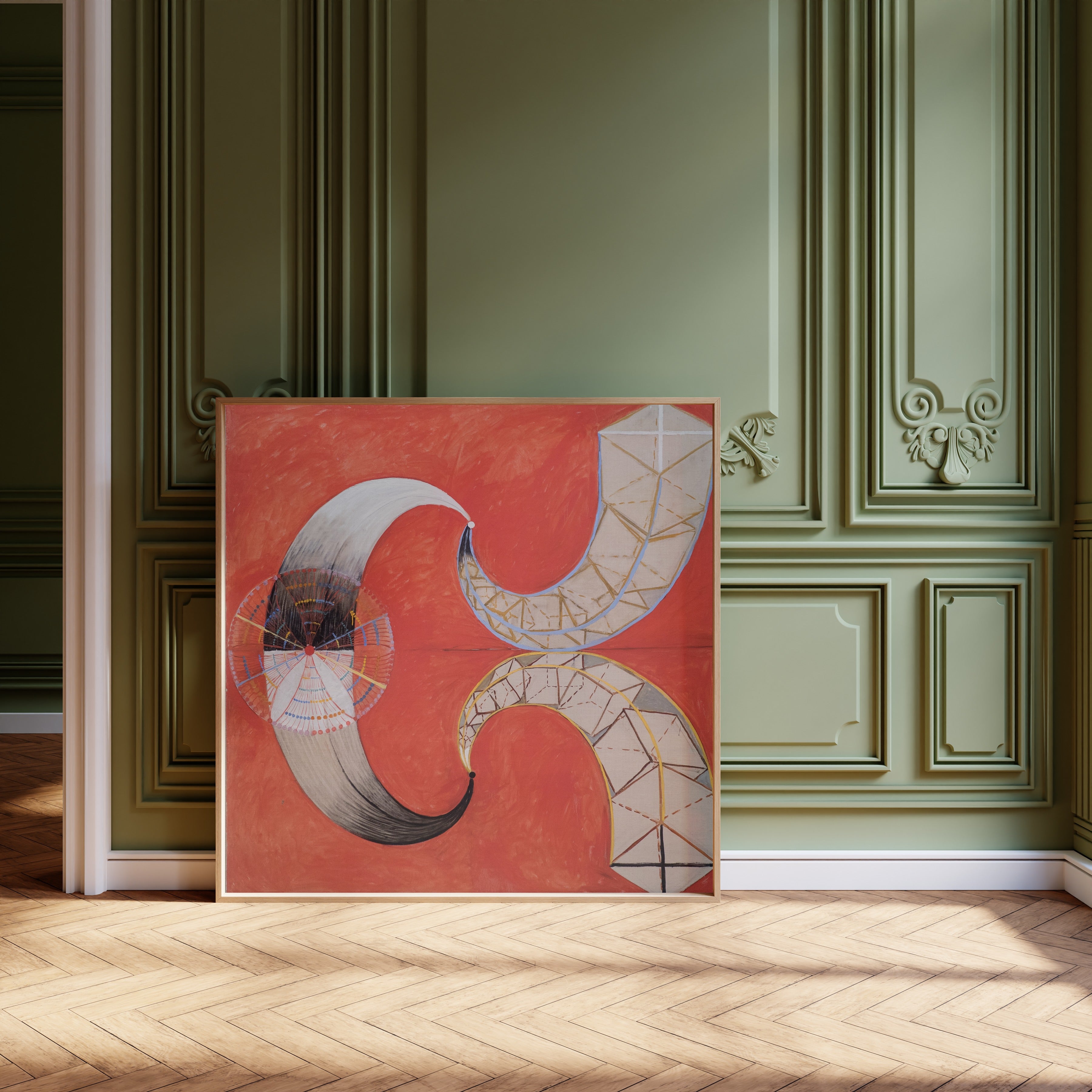 Hilma af Klint — The Swan, No. 9, Group IX-SUW | Fine Art Print