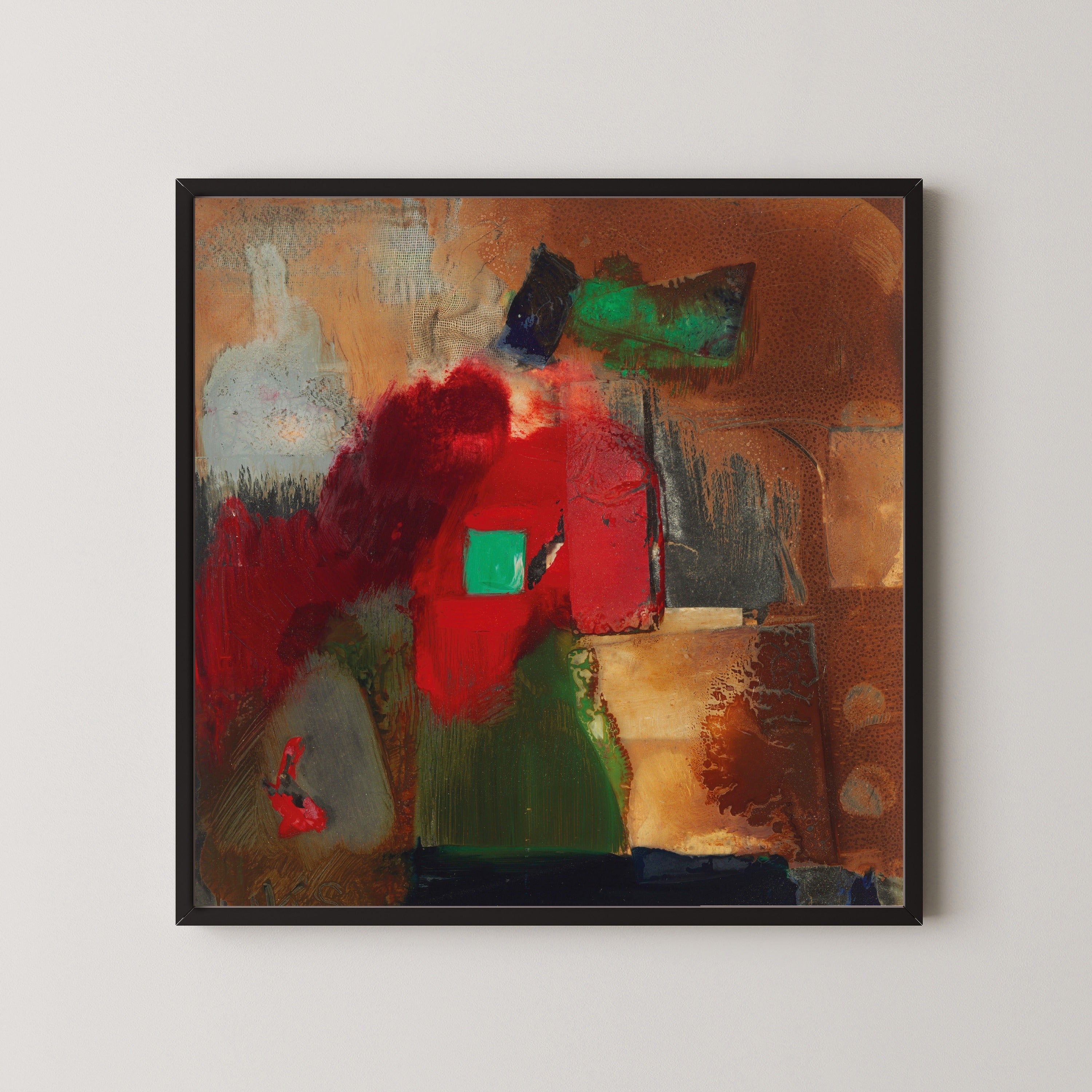 Kurt Schwitters — Grünviereck | Fine Art Print