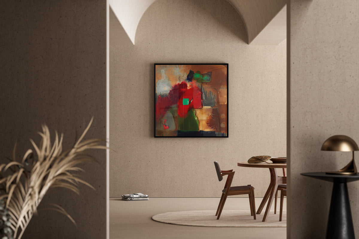 Kurt Schwitters — Grünviereck | Fine Art Print