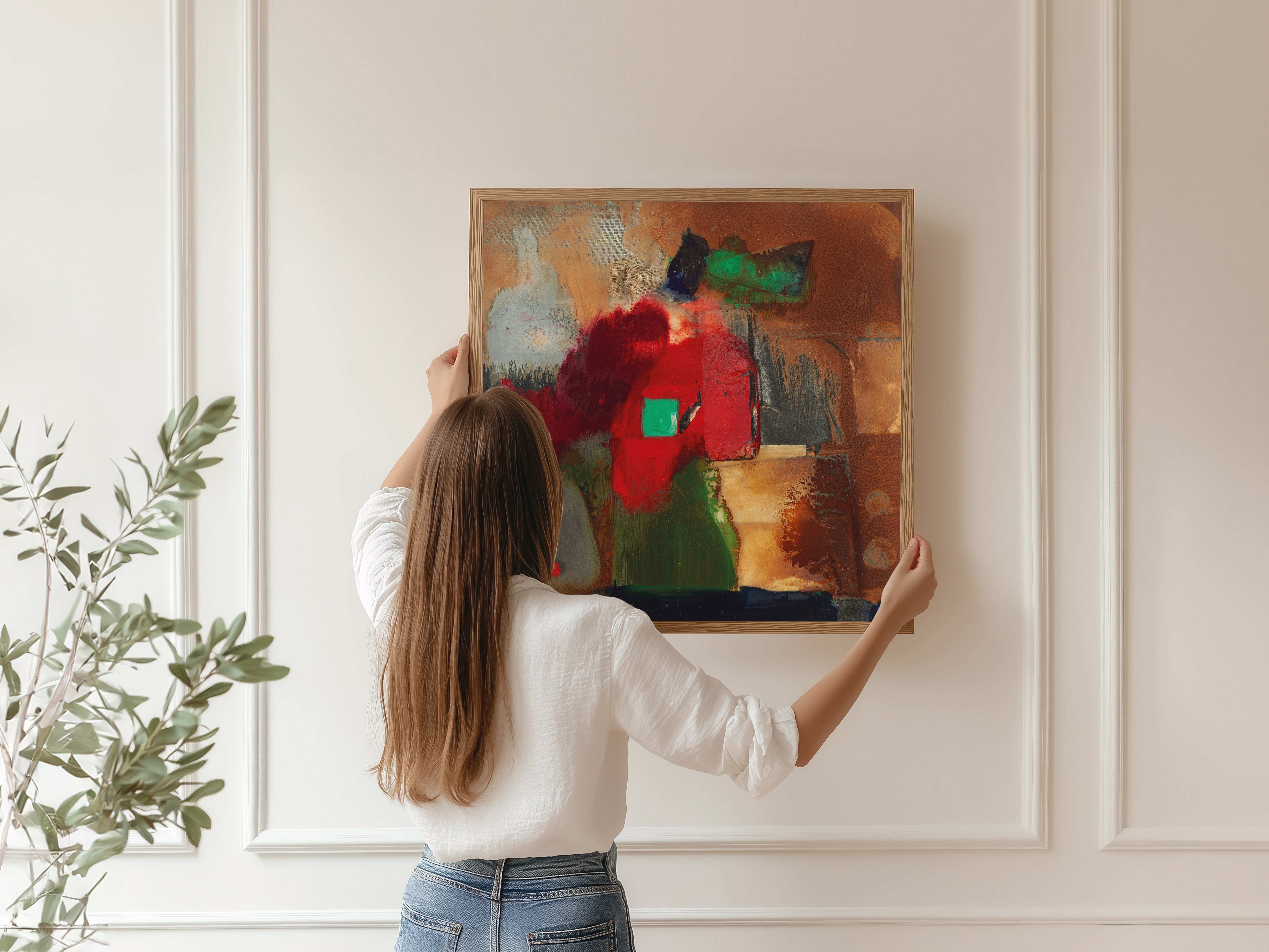Kurt Schwitters — Grünviereck | Fine Art Print