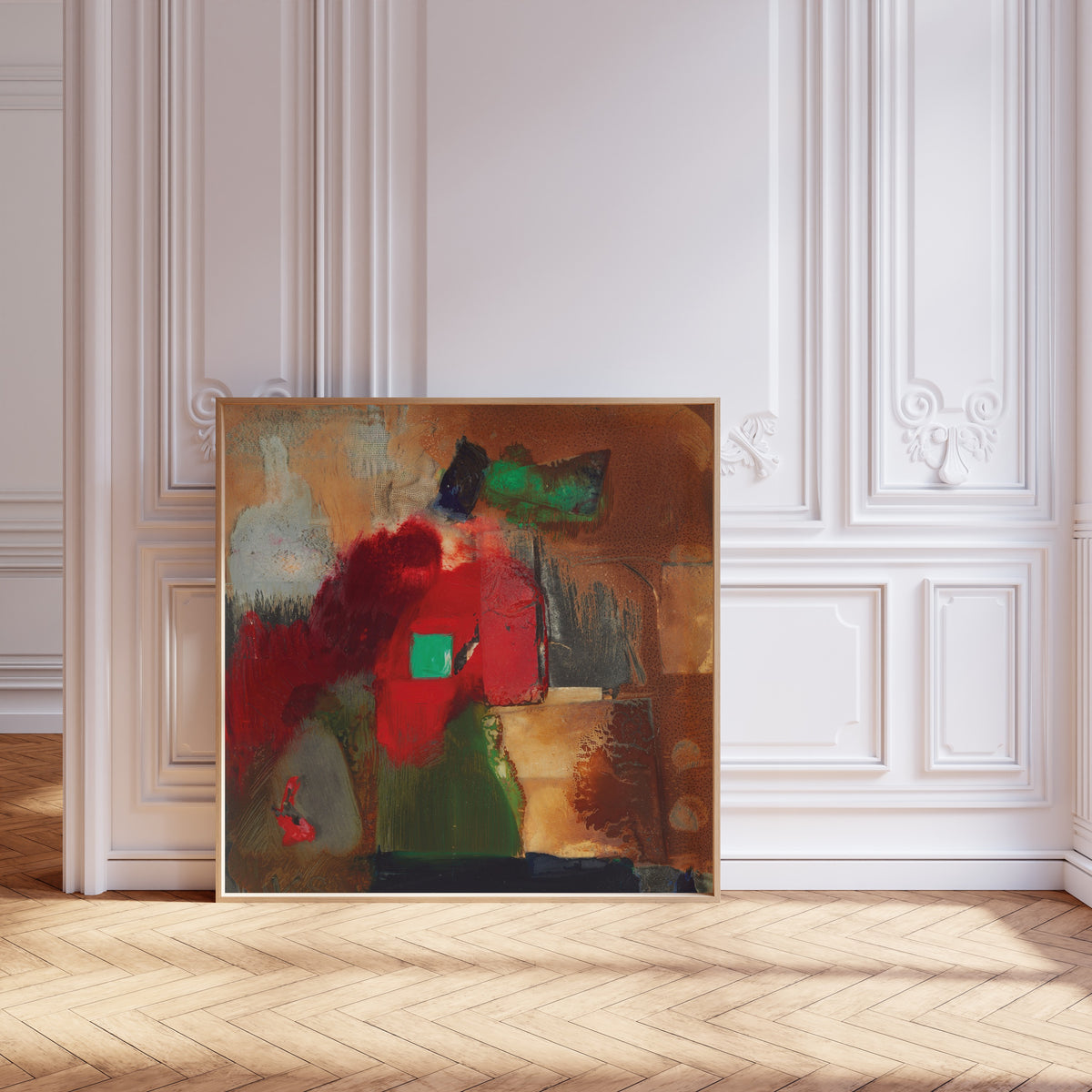 Kurt Schwitters — Grünviereck | Fine Art Print