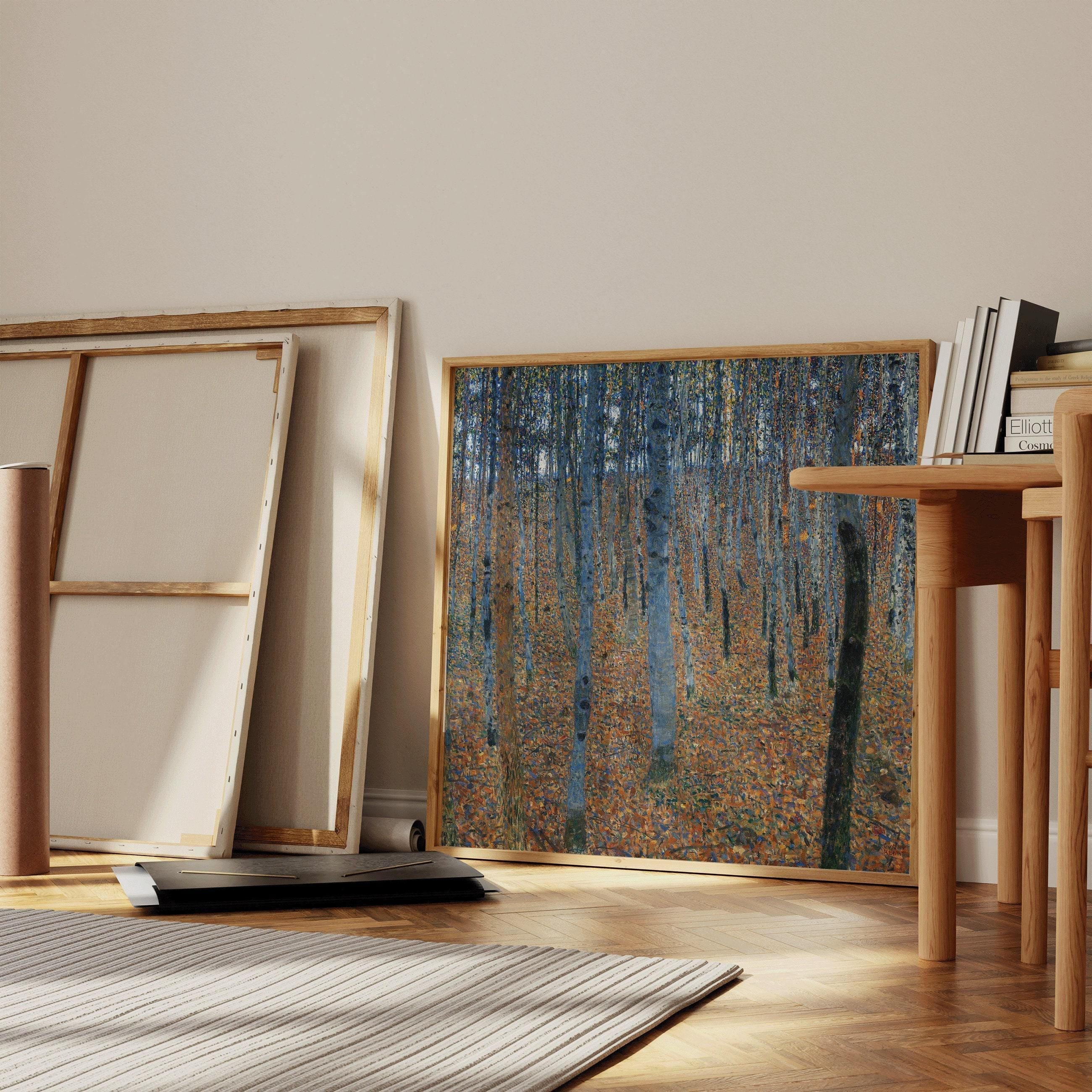 Gustav Klimt - Beech Grove | Famous Vintage Painting (available handframed or unframed) 1x1 - 9ArtPrints