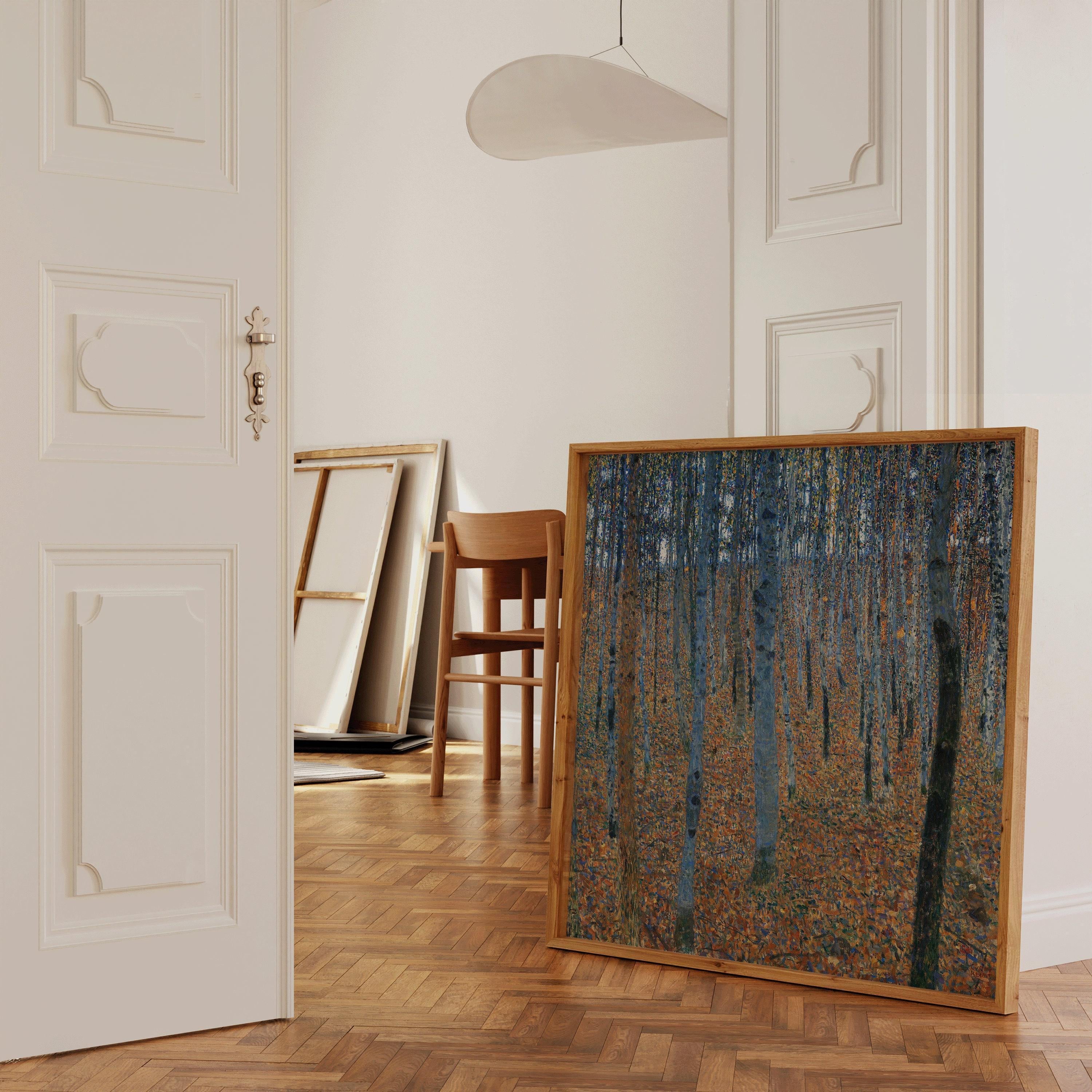 Gustav Klimt - Beech Grove | Famous Vintage Painting (available handframed or unframed) 1x1 - 9ArtPrints