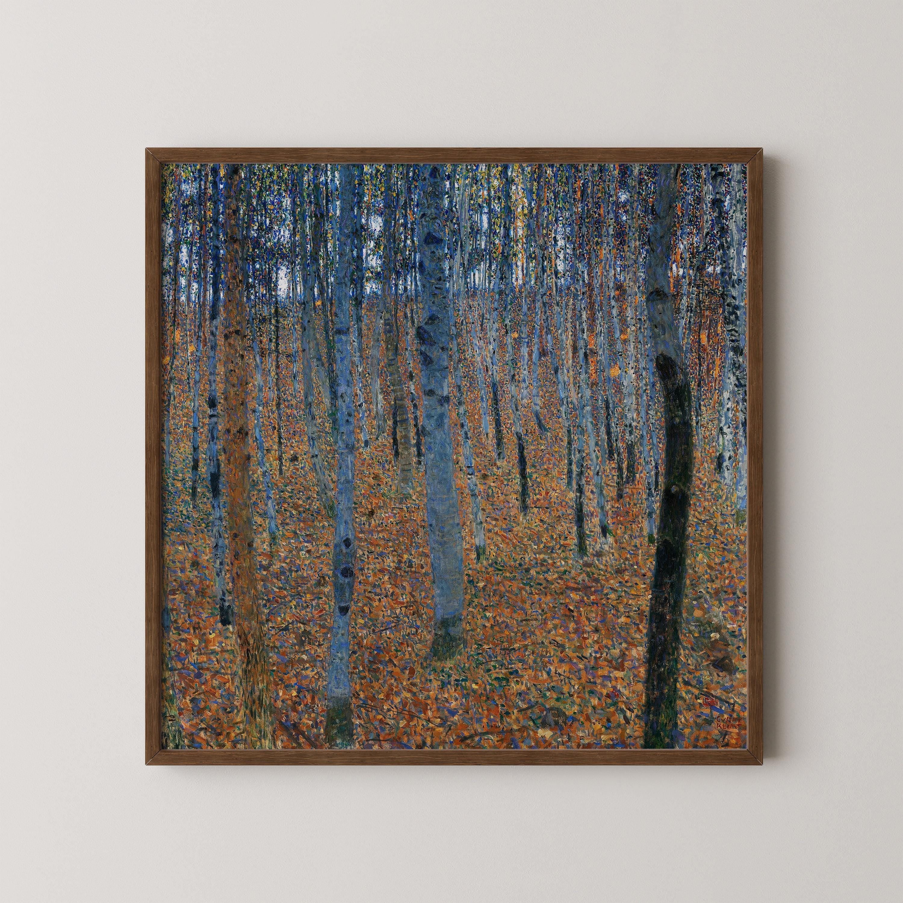 Gustav Klimt - Beech Grove | Famous Vintage Painting (available handframed or unframed) 1x1 - 9ArtPrints