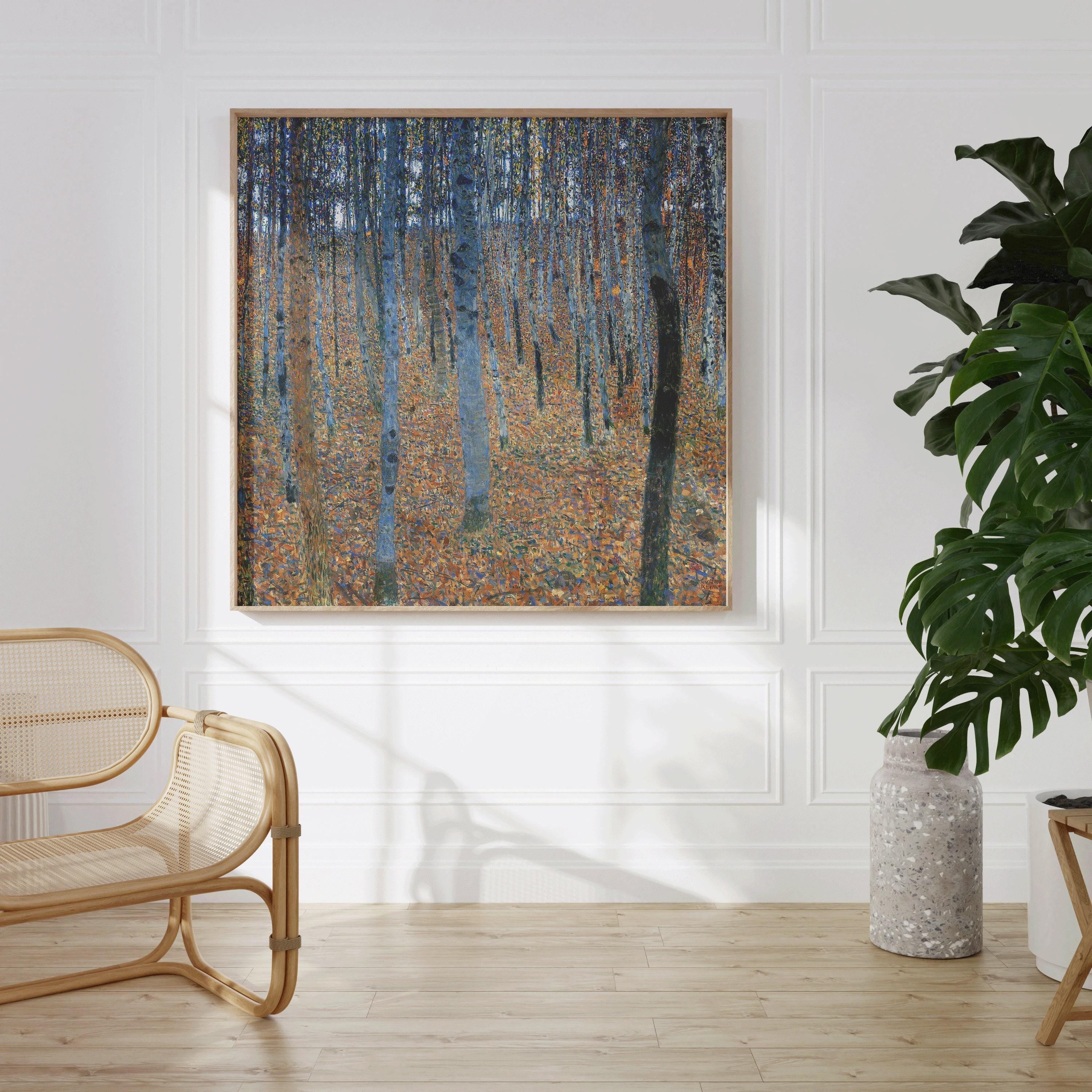 Gustav Klimt - Beech Grove | Famous Vintage Painting (available handframed or unframed) 1x1 - 9ArtPrints