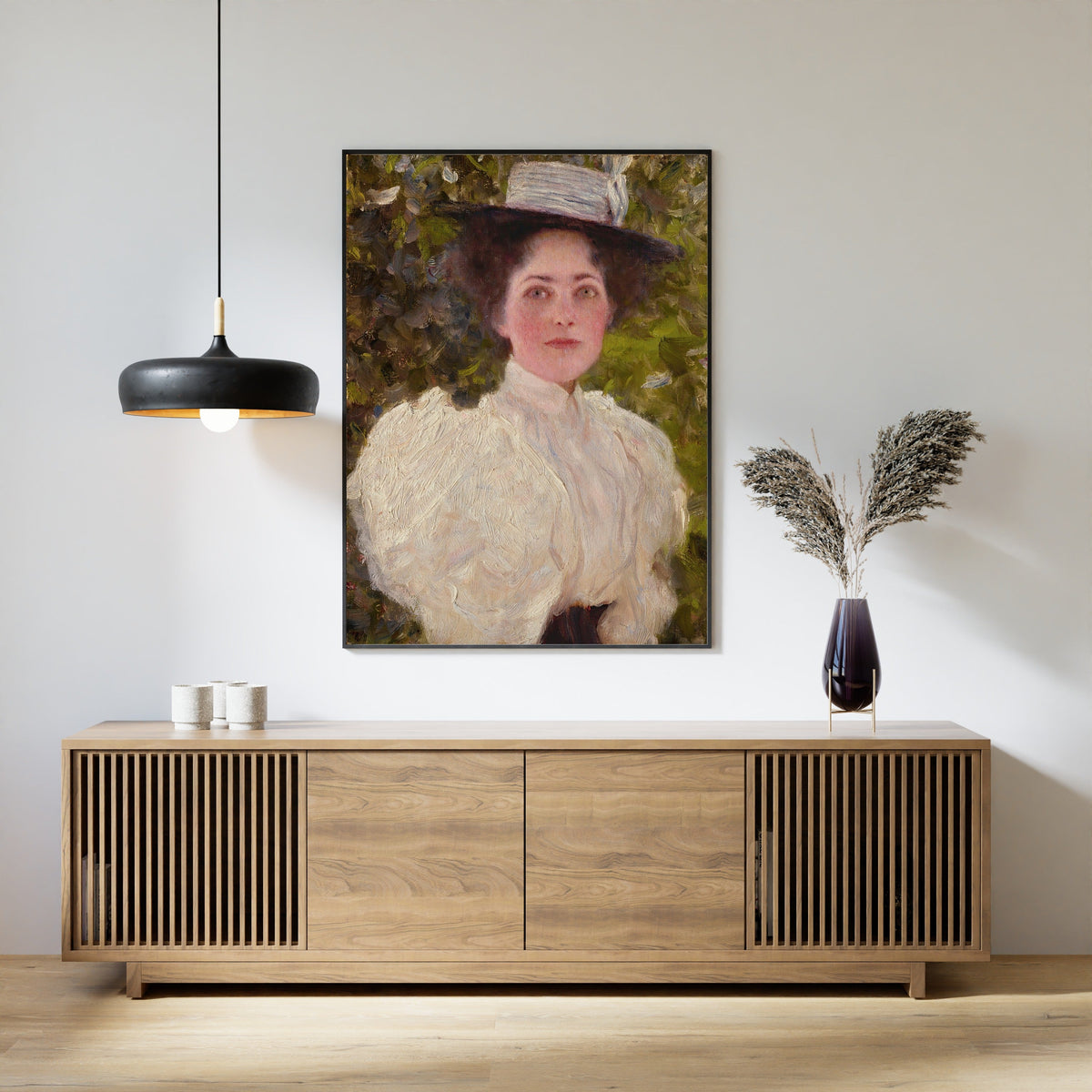 Gustav Klimt — Girl in the Foliage (Mädchen im Grünen) | Fine Art Print - 9ArtPrints