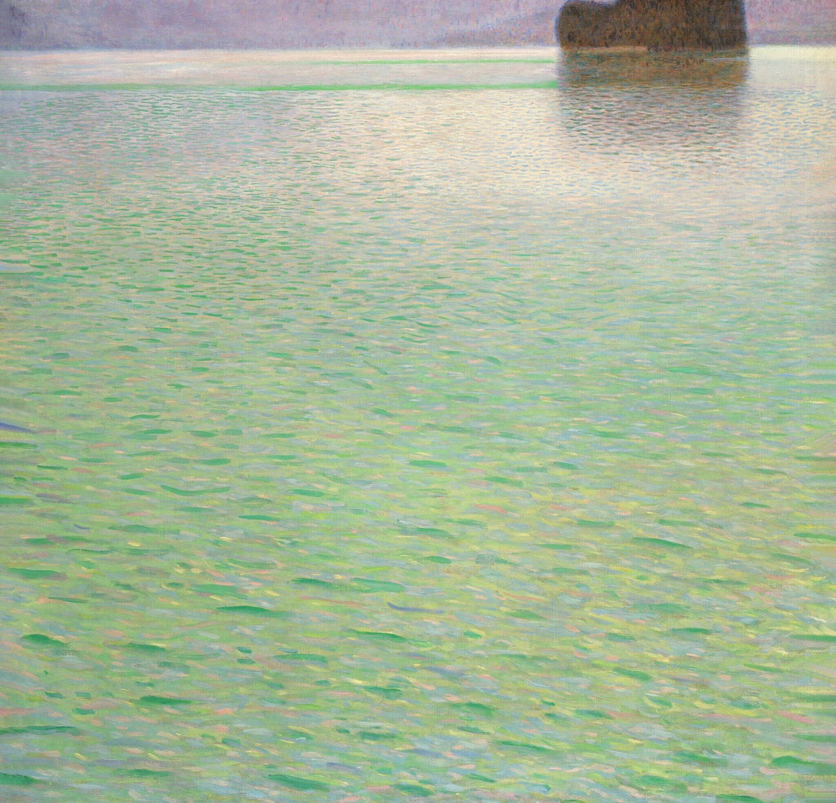 Gustav Klimt — Island in the Attersee | Fine Art Print - 9ArtPrints