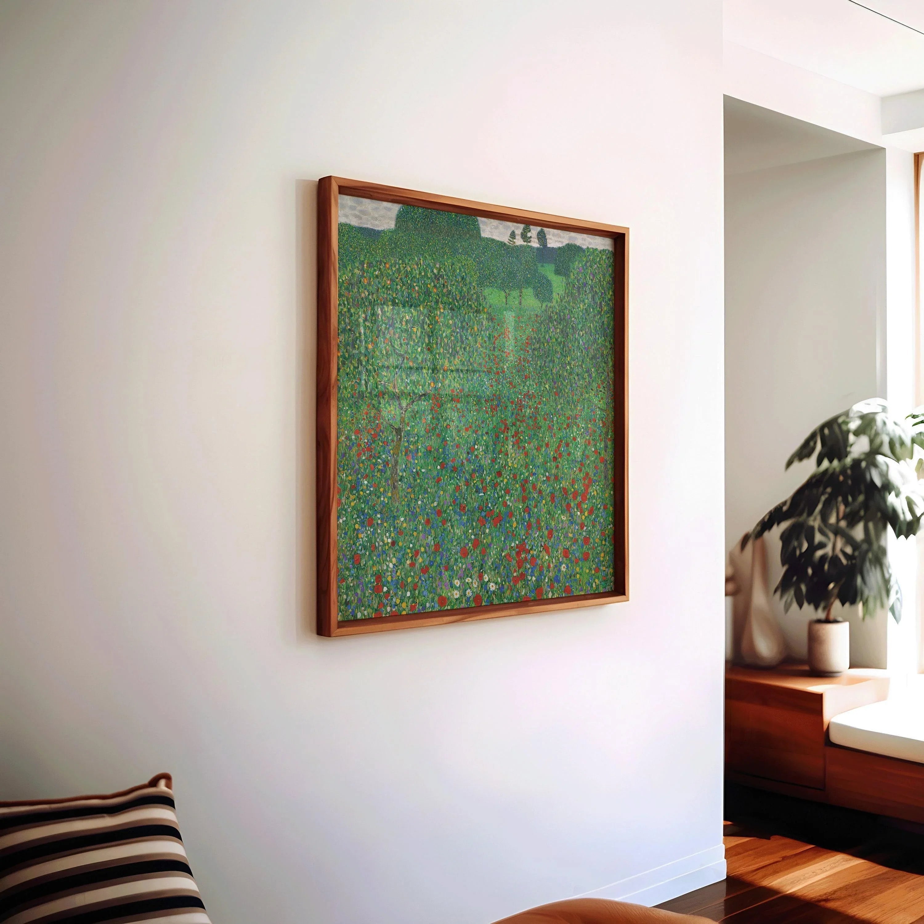 Gustav Klimt - Poppies | Famous Vintage Painting (available handframed or unframed) 1x1 - 9ArtPrints