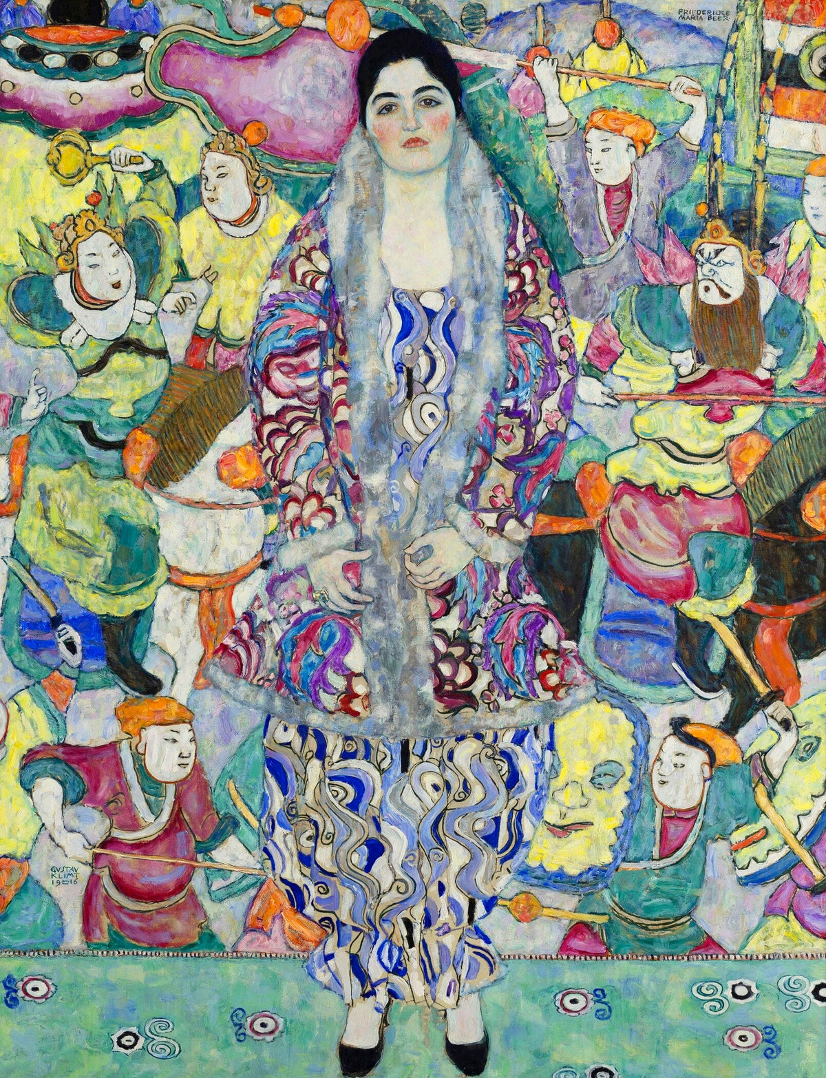Gustav Klimt — Portrait of Frederike Maria Beer | Fine Art Print - 9ArtPrints