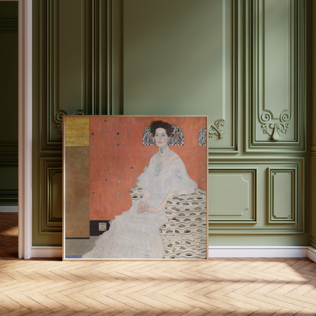 Gustav Klimt — Portrait of Fritza Riedler | Fine Art Print - 9ArtPrints