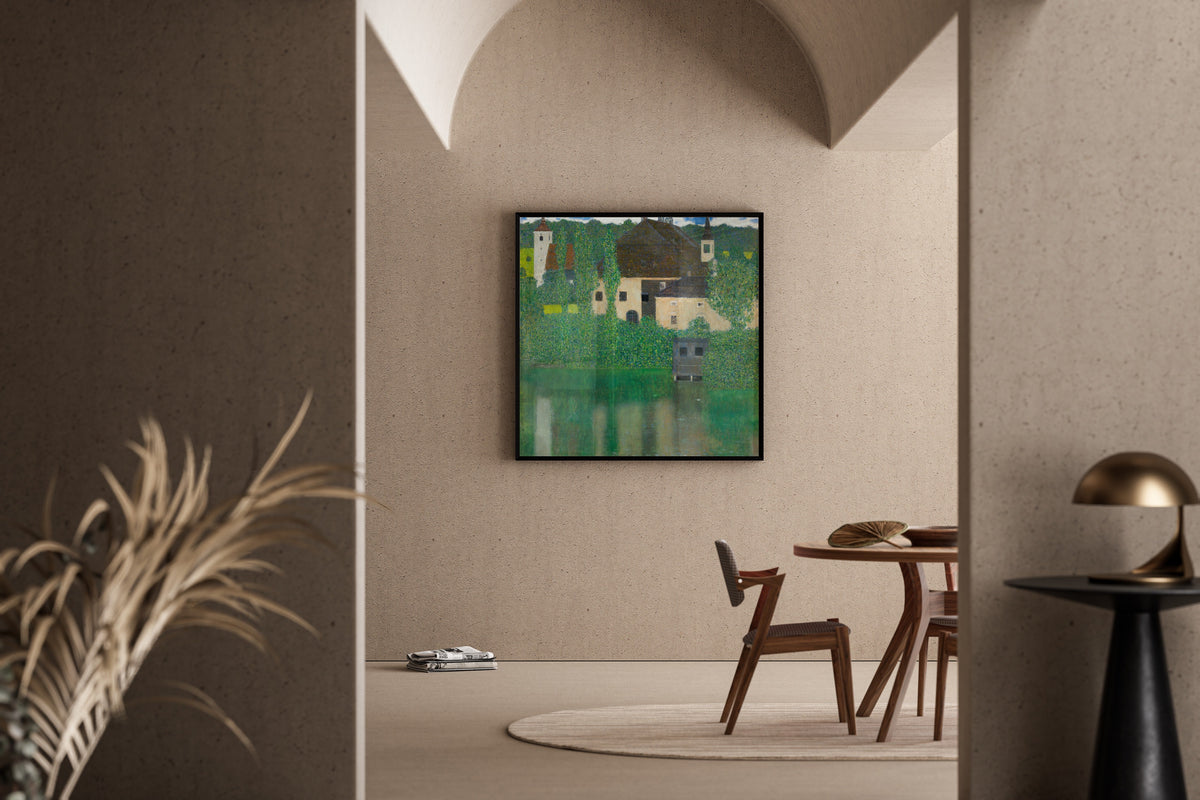 Gustav Klimt — Schloss Kammer on the Attersee I (Water Castle) | Fine Art Print - 9ArtPrints