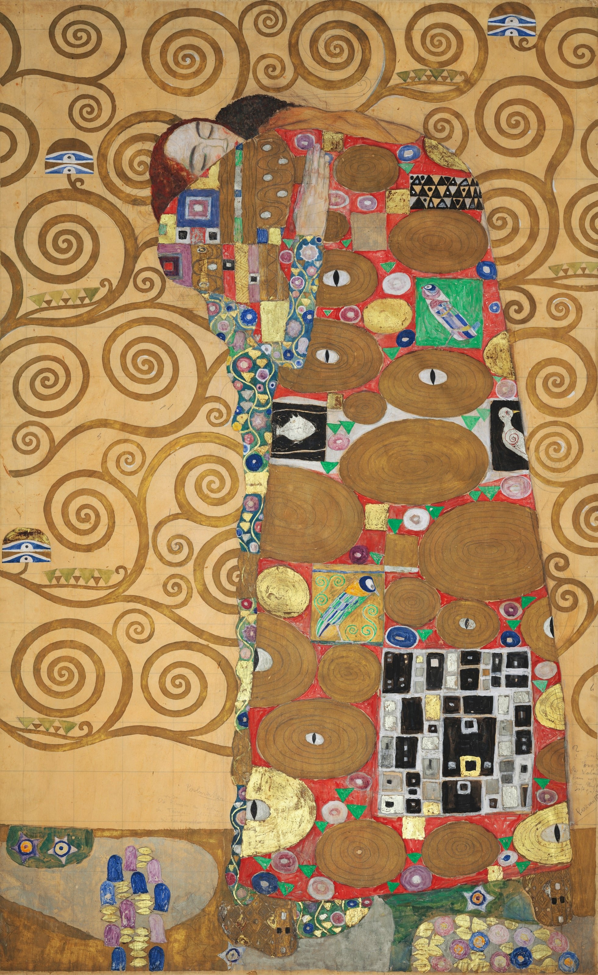 Gustav Klimt — The Embrace (Fulfilment) | Fine Art Print - 9ArtPrints