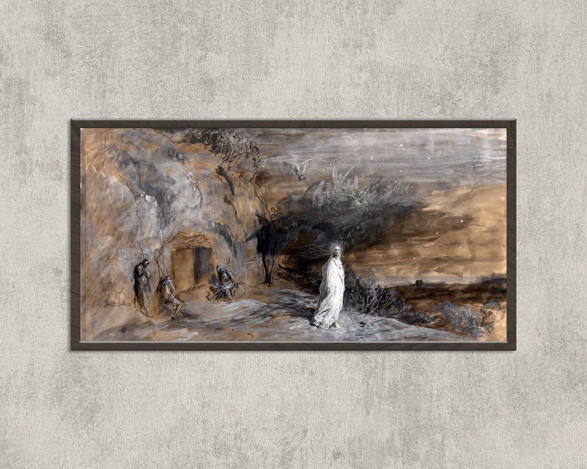 Gustave Doré — Christ coming out of the tomb | Fine Art Print - 9ArtPrints