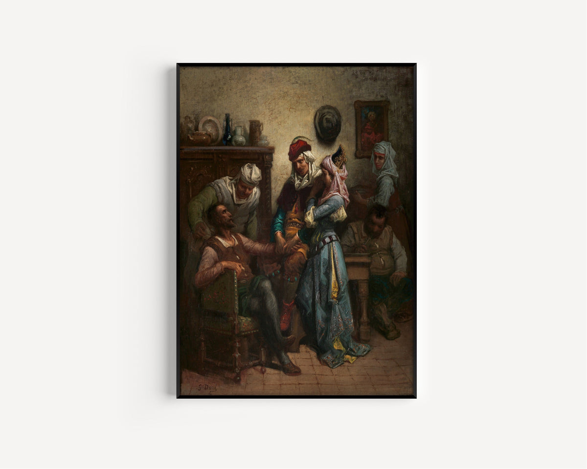 Gustave Doré — Don Quixote and Sancho Panza Entertained by Basil and Quiteria | Fine Art Print - 9ArtPrints