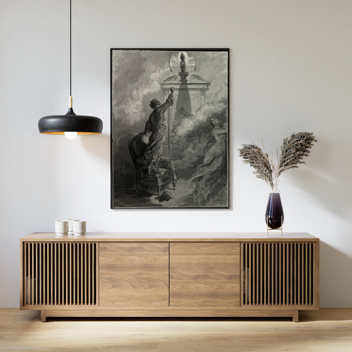 Gustave Doré — Is there balm in Gilead? | Gothic Illustration Print - 9ArtPrints