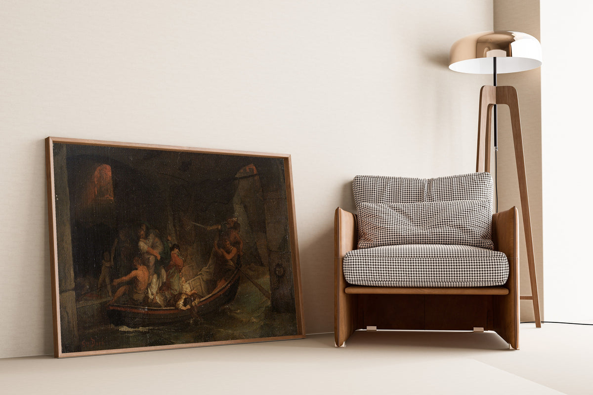Gustave Doré — Rome in Flames | Fine Art Print - 9ArtPrints