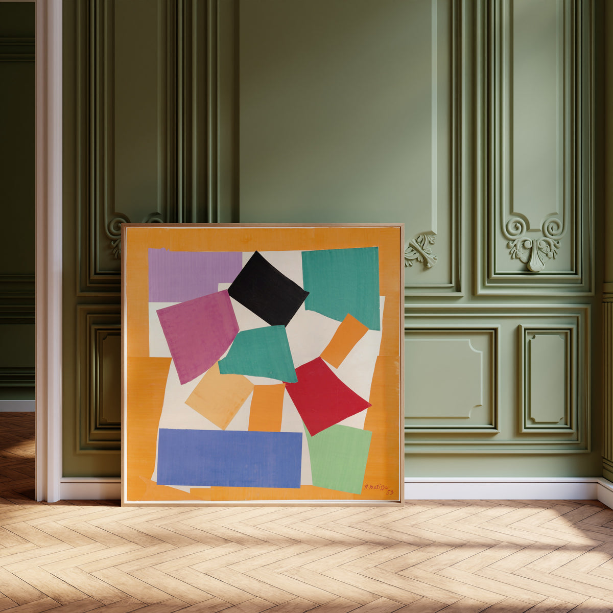 Henri Matisse — The Snail (L'Escargot) | Papiers Découpés Fine Art Print