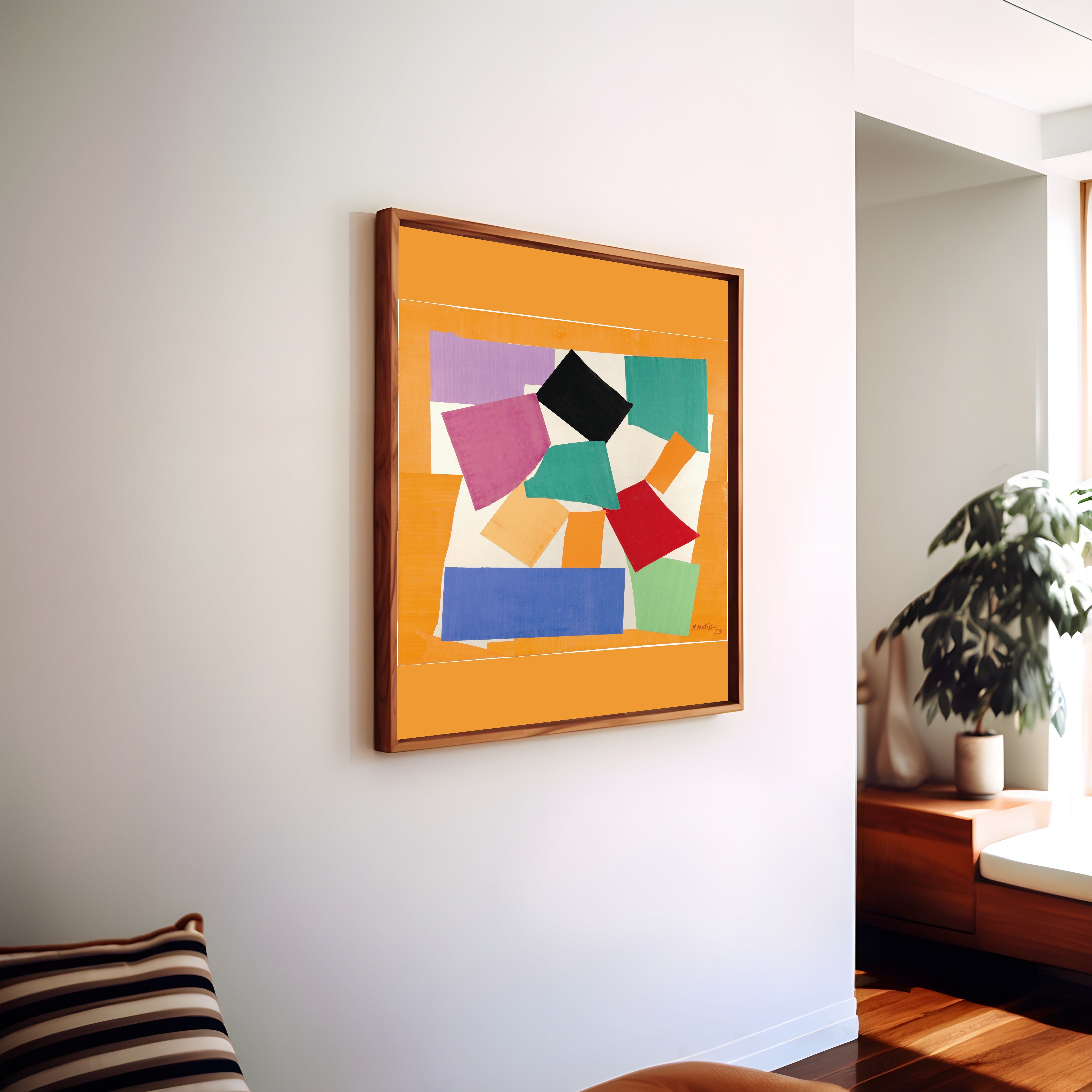 Henri Matisse — The Snail (L'Escargot) | Papiers Découpés Fine Art Print