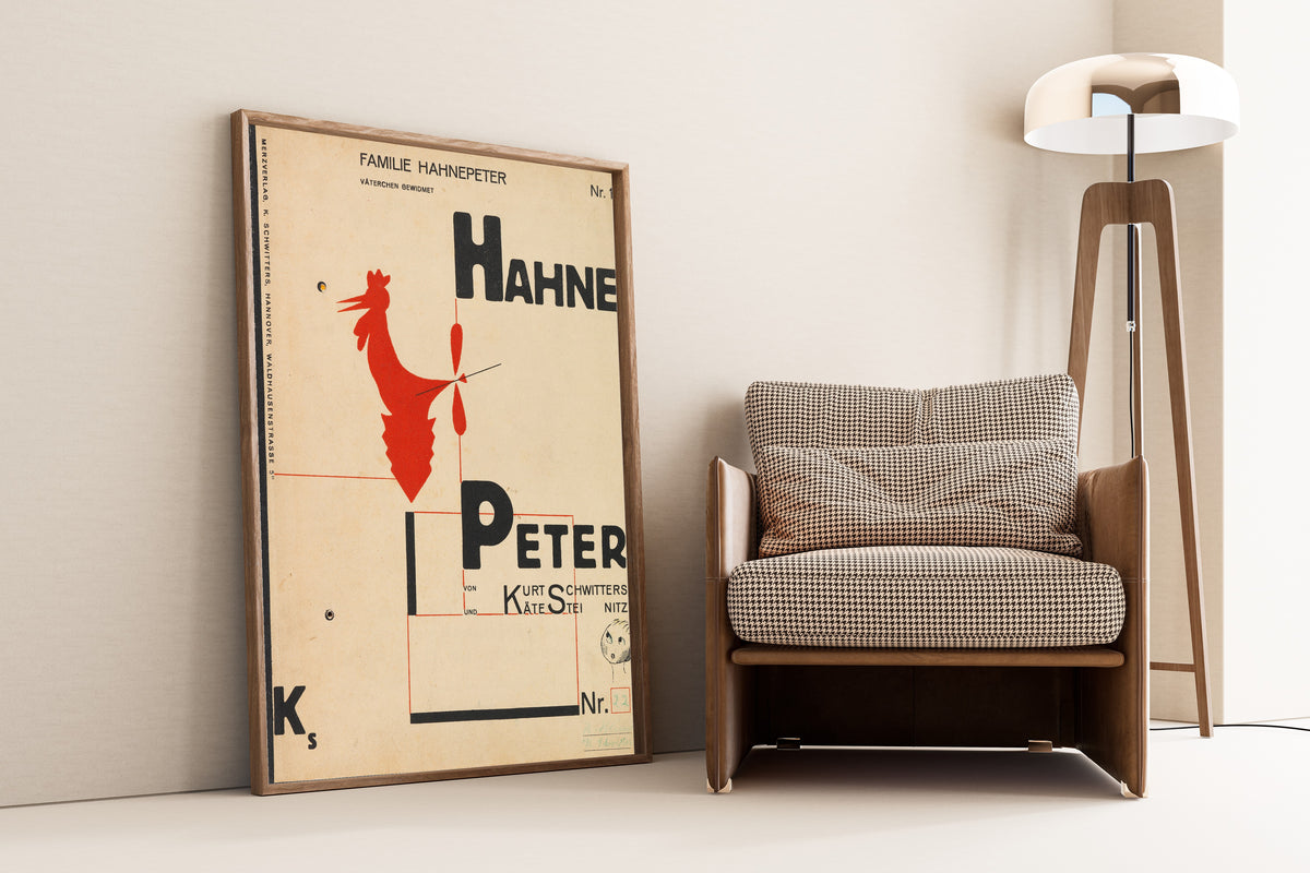 Kurt Schwitters — Hahne Peter | Fine Art Print