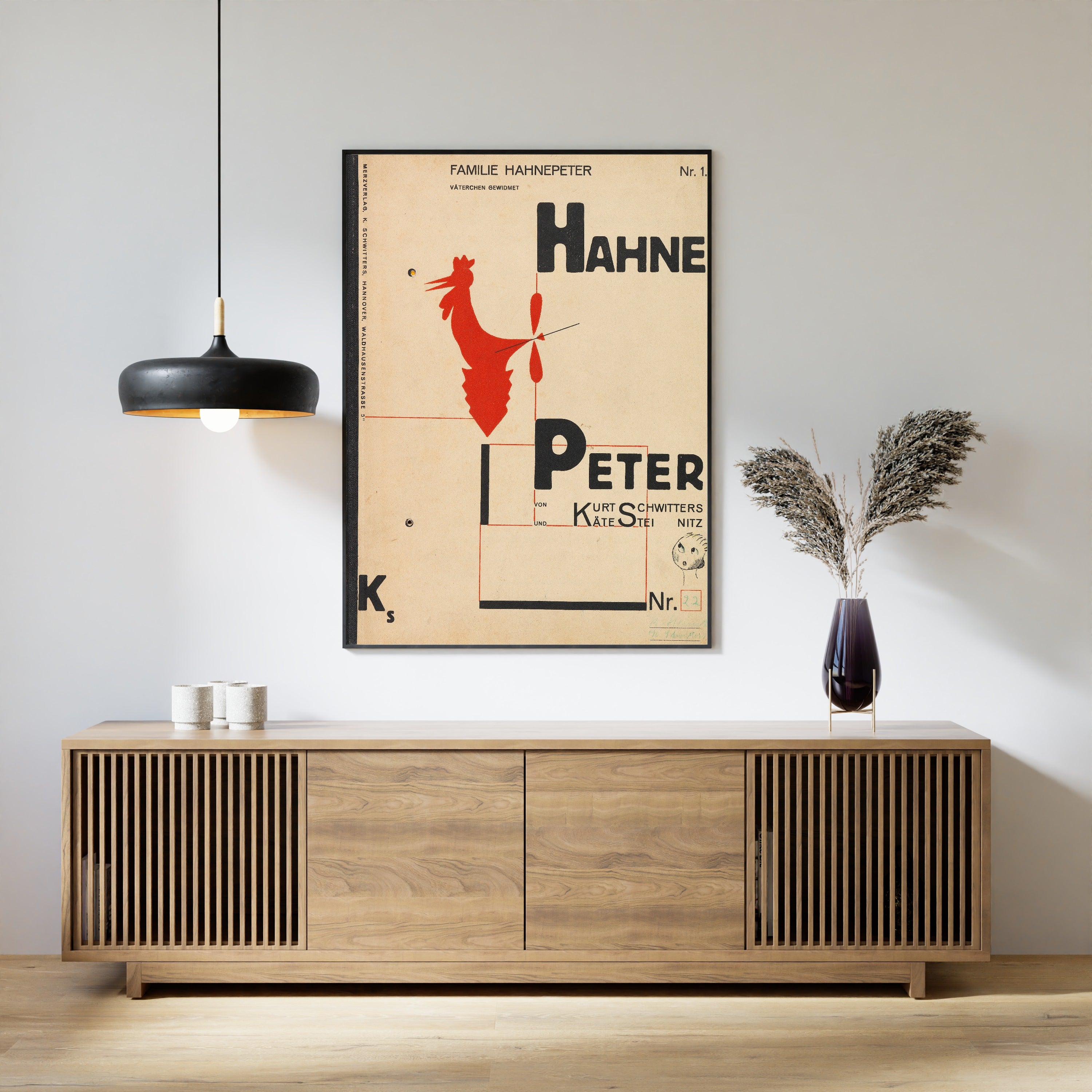 Kurt Schwitters — Hahne Peter | Fine Art Print