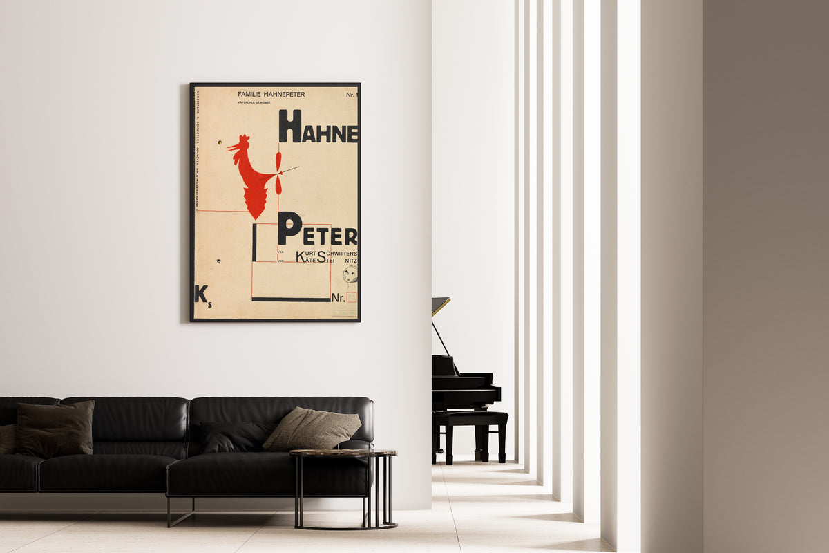 Kurt Schwitters — Hahne Peter | Fine Art Print