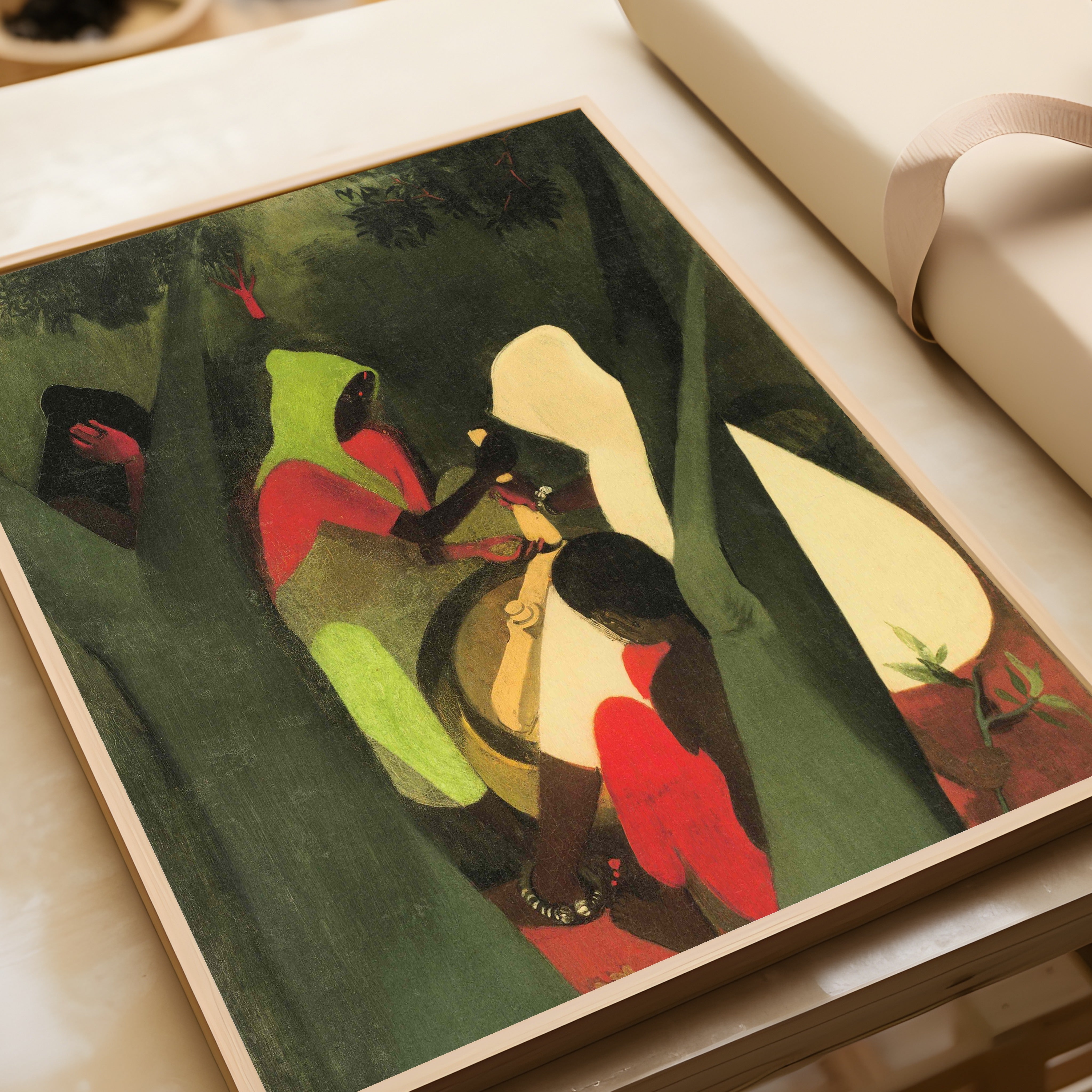 Amrita Sher-Gil — Haldi Grinders | Fine Art Giclée Print