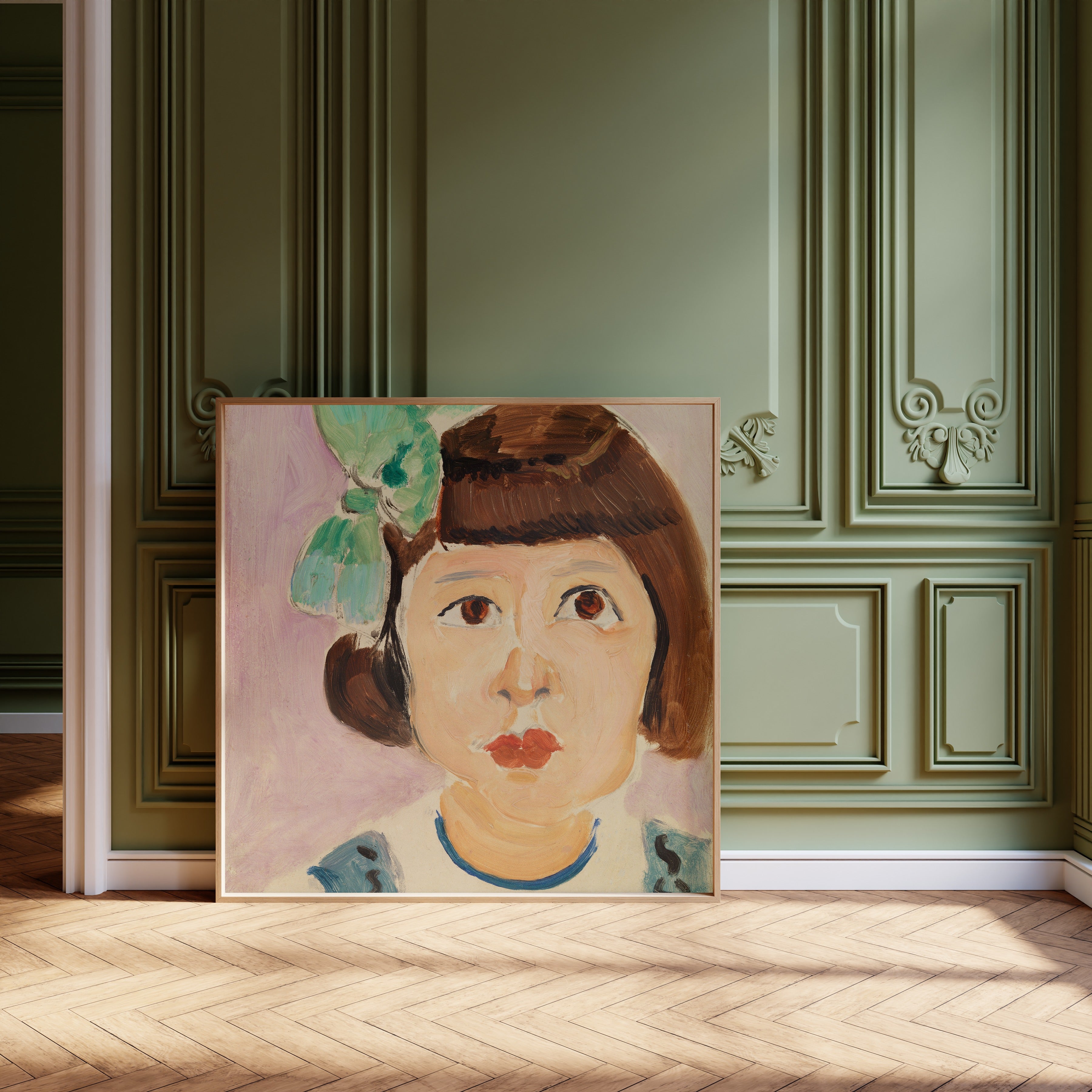 Henri Matisse — Head of a Young Girl | Fine Art Print