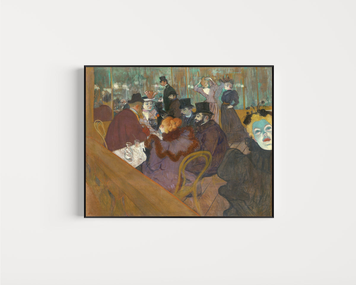 Henri de Toulouse-Lautrec — At the Moulin Rouge | Fine Art Print