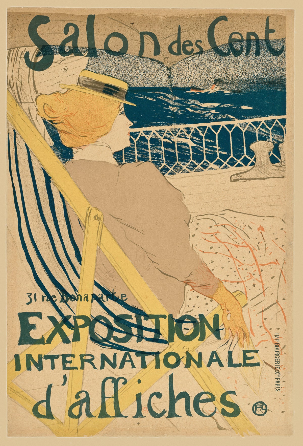 Henri de Toulouse-Lautrec — Salon des Cent: International Poster Exhibition | Vintage Poster Print