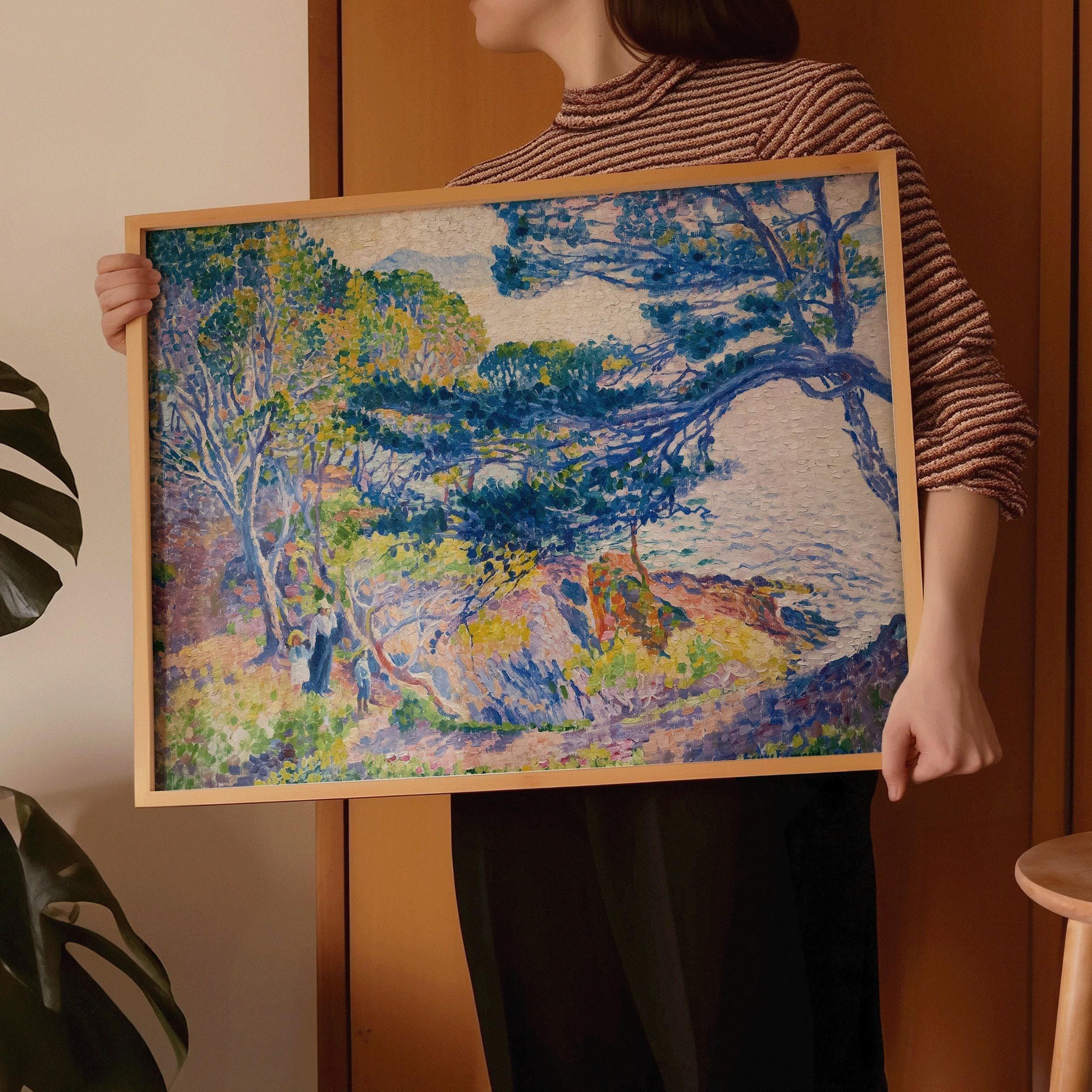 Henri - Edmond Cross - Cape Layet, Provence | Famous Impressionist Art