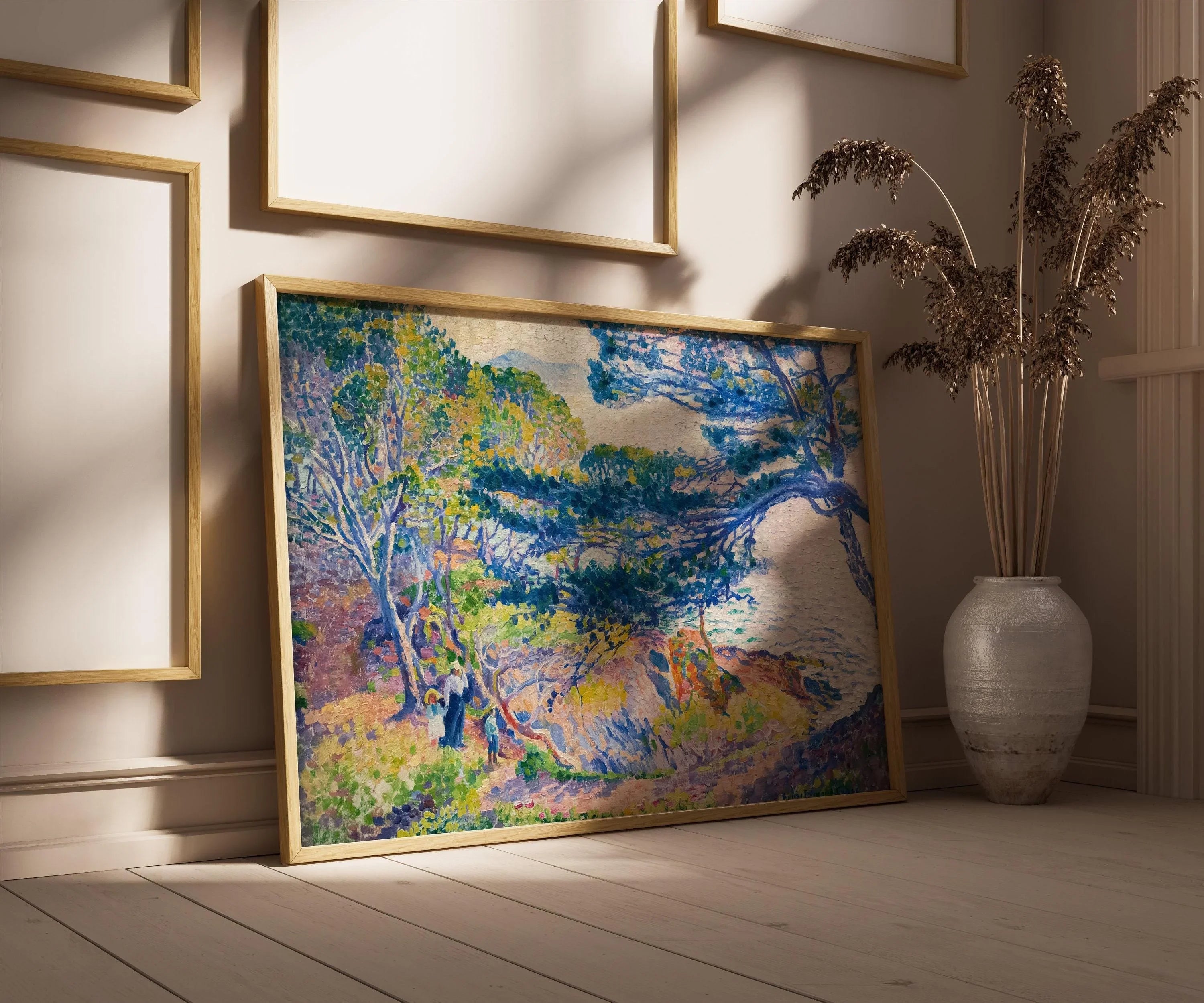 Henri - Edmond Cross - Cape Layet, Provence | Famous Impressionist Art