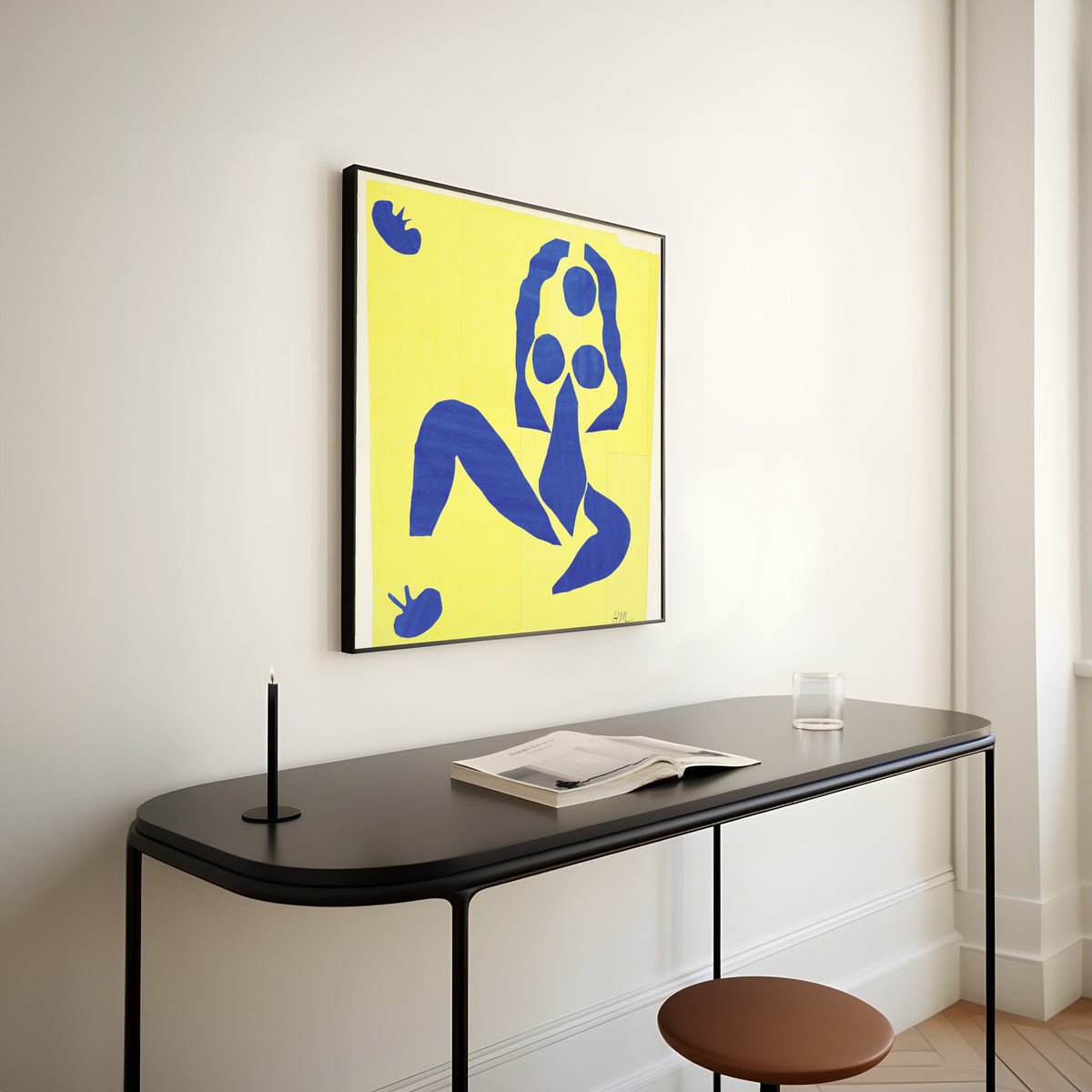 Henri Matisse — Blue Nude, The Frog | Papiers Découpés Fine Art Print - 9ArtPrints