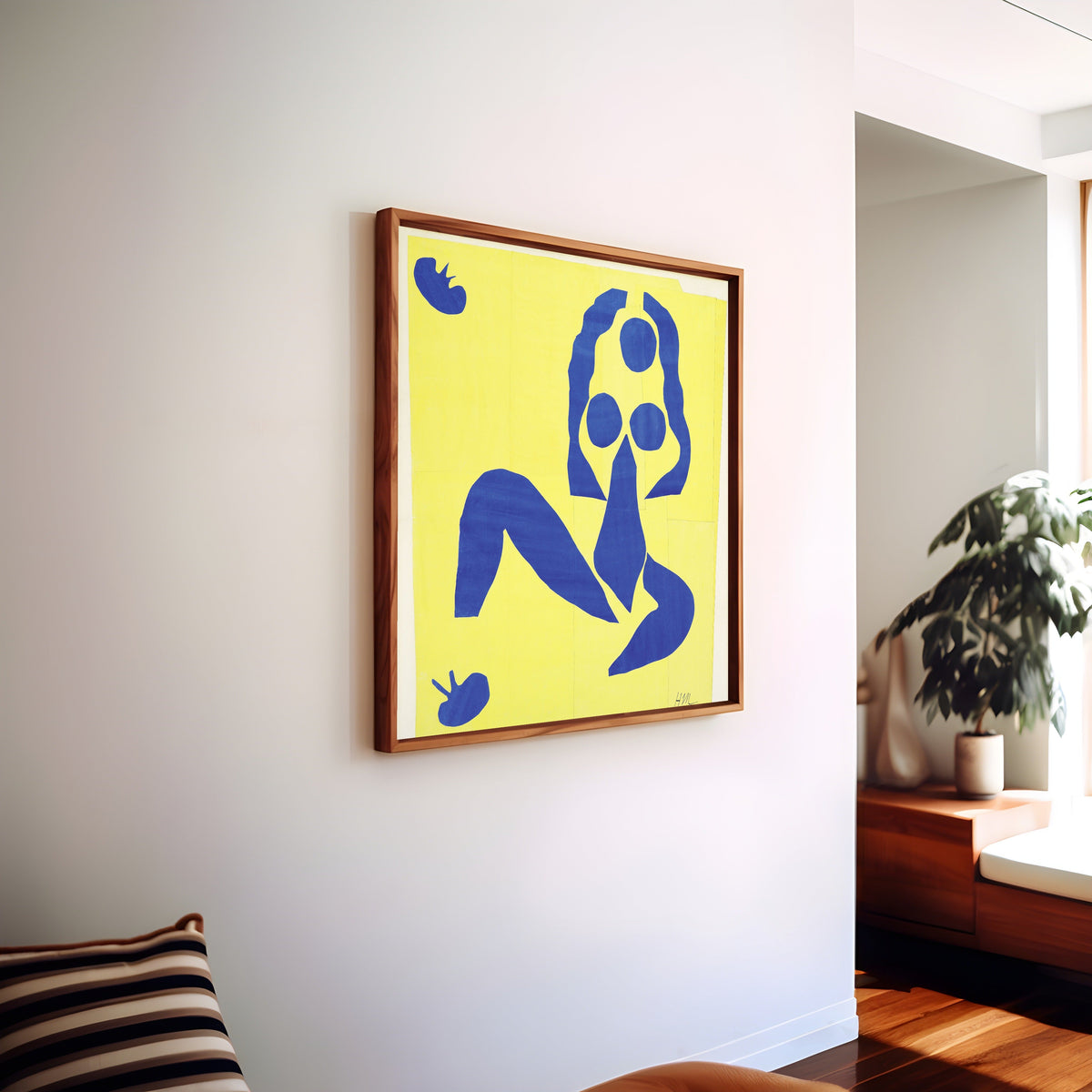 Henri Matisse — Blue Nude, The Frog | Papiers Découpés Fine Art Print - 9ArtPrints