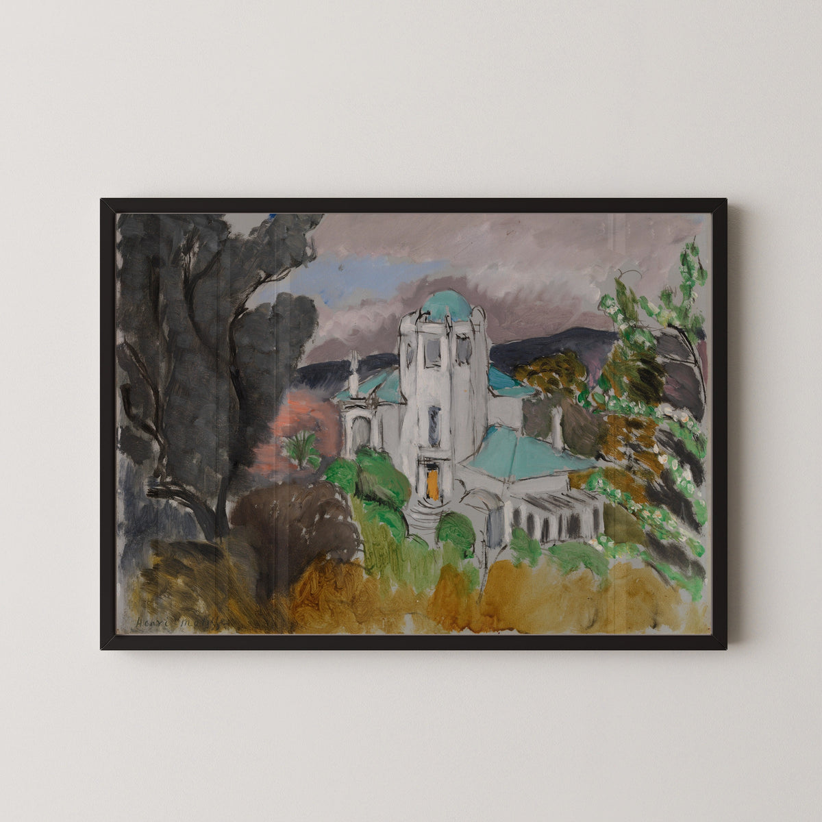 Henri Matisse — Blue Villa | Fine Art Print - 9ArtPrints