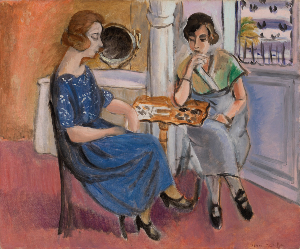 Henri Matisse — Domino Players | Fine Art Print - 9ArtPrints
