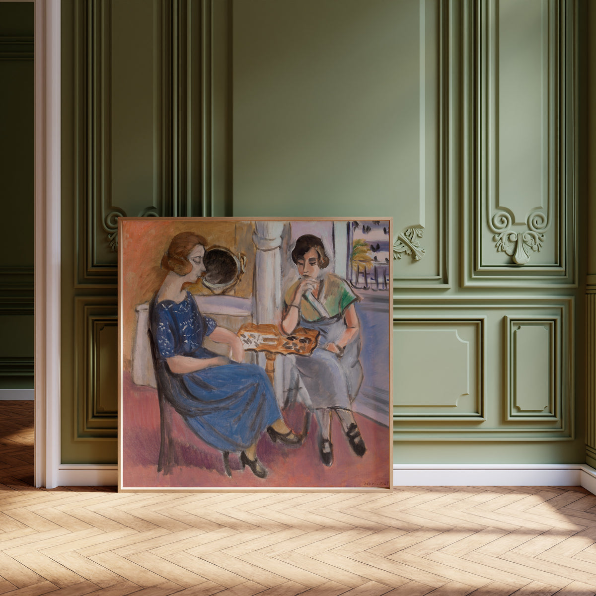 Henri Matisse — Domino Players | Fine Art Print - 9ArtPrints