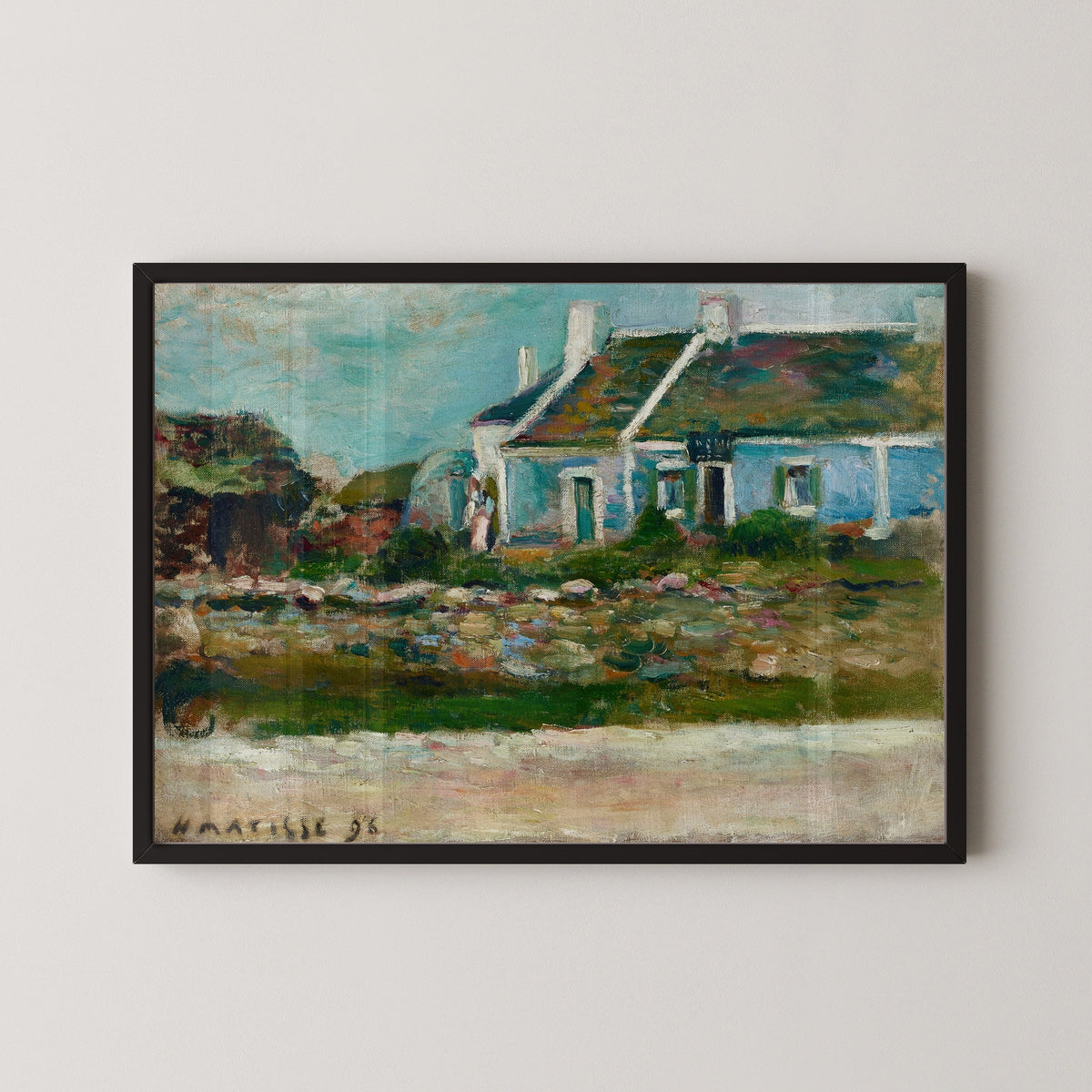 Henri Matisse — Entrance to a Breton Tavern | Fine Art Print - 9ArtPrints